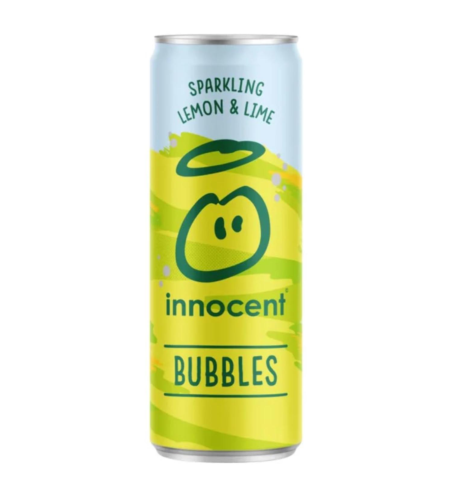 Innocent Bubbles Lemon & Lime 12 x 330ml-Food 12 x 330ml