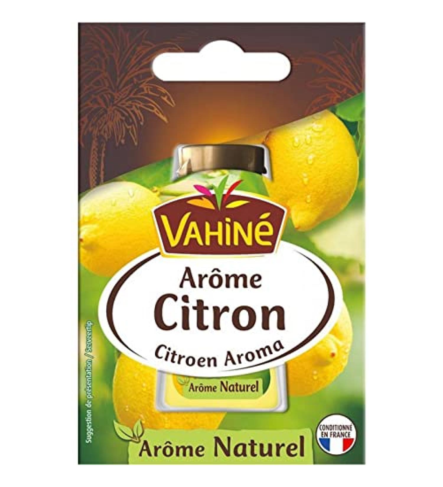 Vahiné Lemon Flavour Natural Flavour 20 ml (Pack of 3)