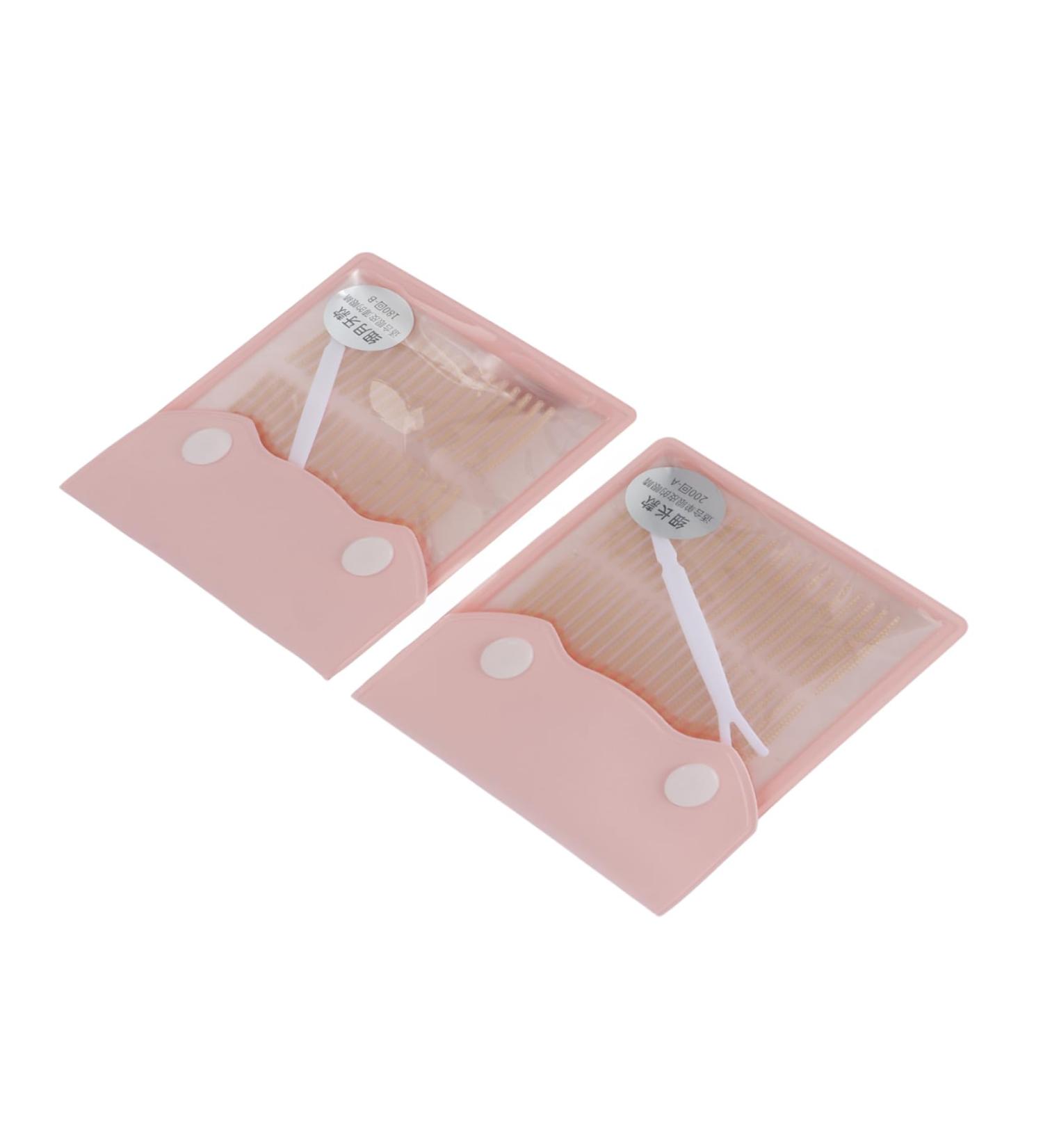 Angoily 2 Lace Double Eyelid Sticker Double Eyelid Strips Instant Eye Eyelid Lift Sticker Self Fiber Eyelid Sticker Lace Eyelid Tape Eyes Double Sided Patch or Woman - Buy Online on GoSupps.com