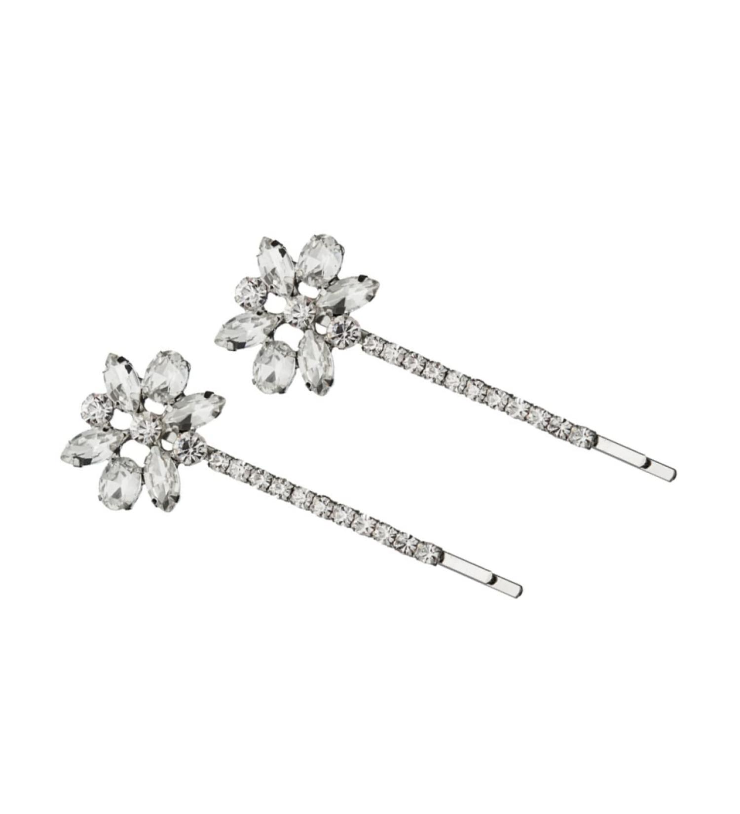 minkissy Rhinestone Bobby Hairpins Bobby for Women Bling Bobby Crystal Hair Pin Decorations Metal Hair Clips for Women Hairpins Hair for Women Trendy Hair Clips Ponytail Miss Girl - Buy Online on GoSupps.com