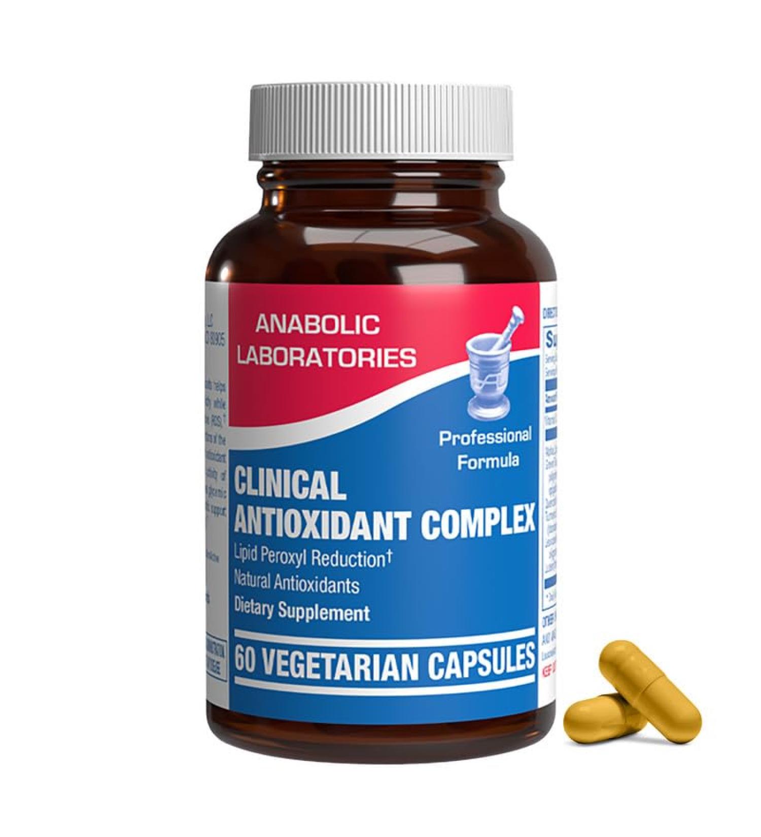 Natural Antioxidant Complex - 60 Vegetarian Capsules for Cell Health | Alpha Lipoic Acid Green Tea Quercetin Turmeric Vitamin C - Buy Online on GoSupps.com