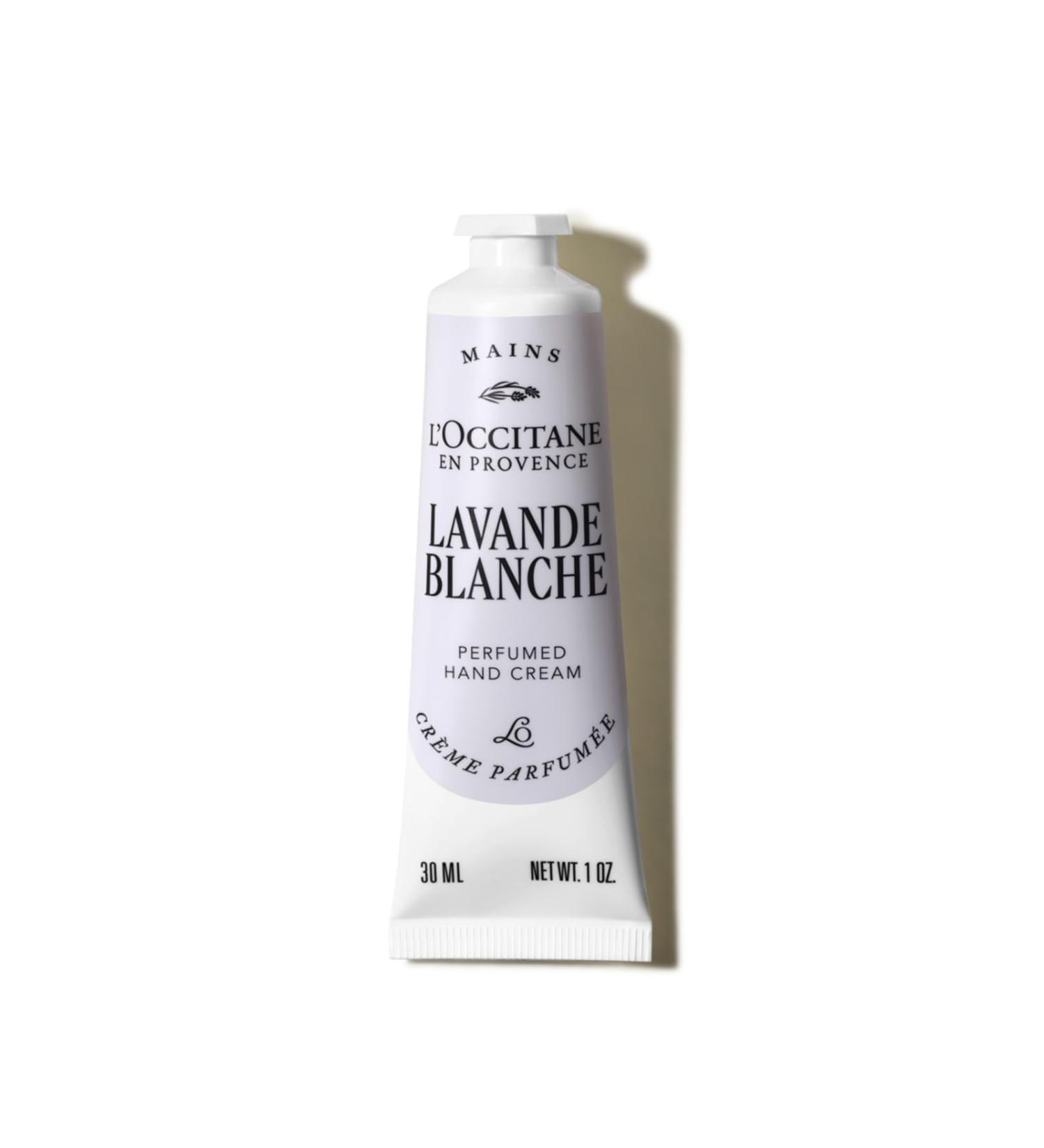 L'OCCITANE - Cr me Mains - Fabriqu en France Lavande Blanche 30 ml - Buy Online on GoSupps.com
