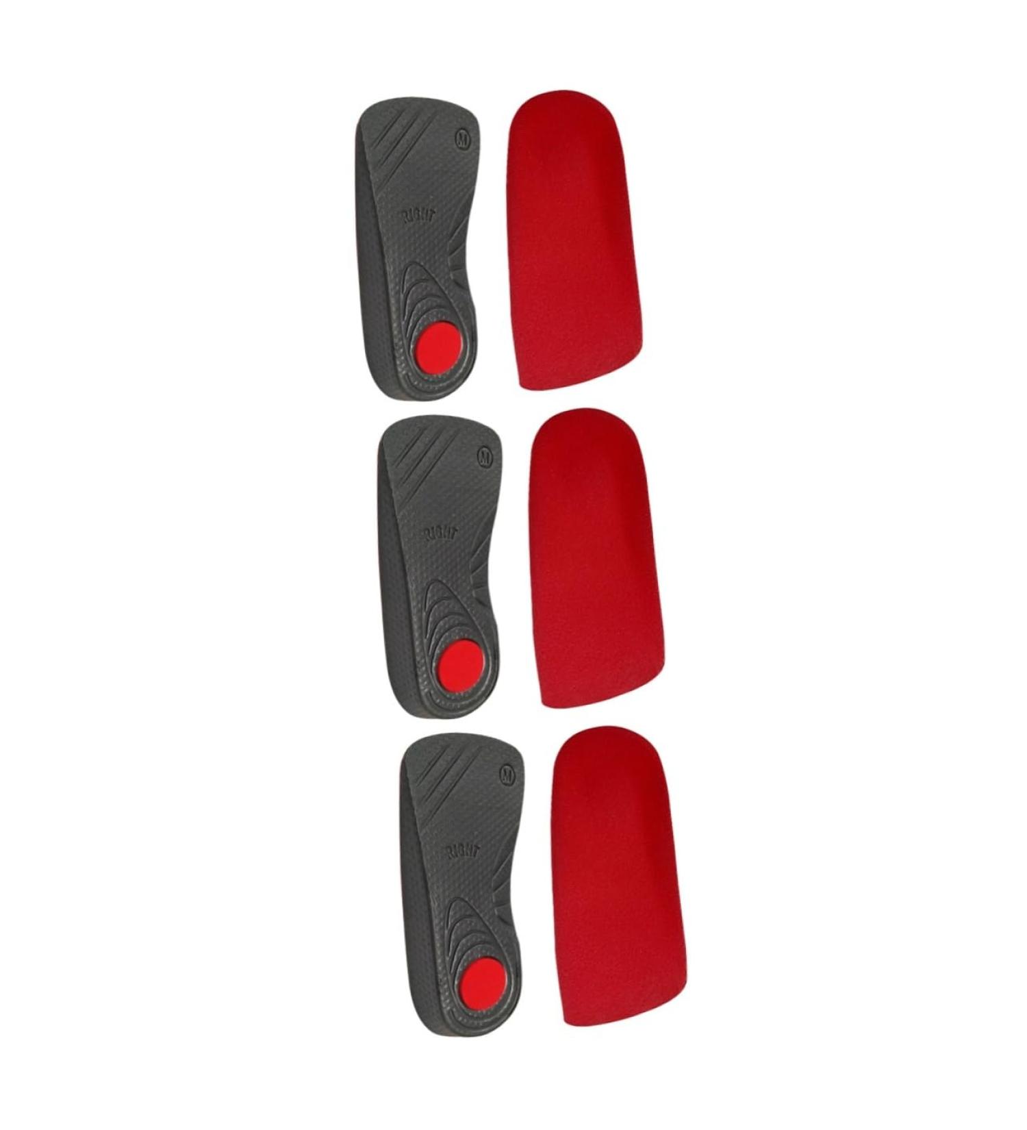 Buy Mobestech 3 Pairs Shoe Pads & Insoles for Men & Women - 3/4 Arch Support for Fallen Arches & Plantar Relief - Orthopedic & Disposable Heel Inserts - Buy Online on GoSupps.com