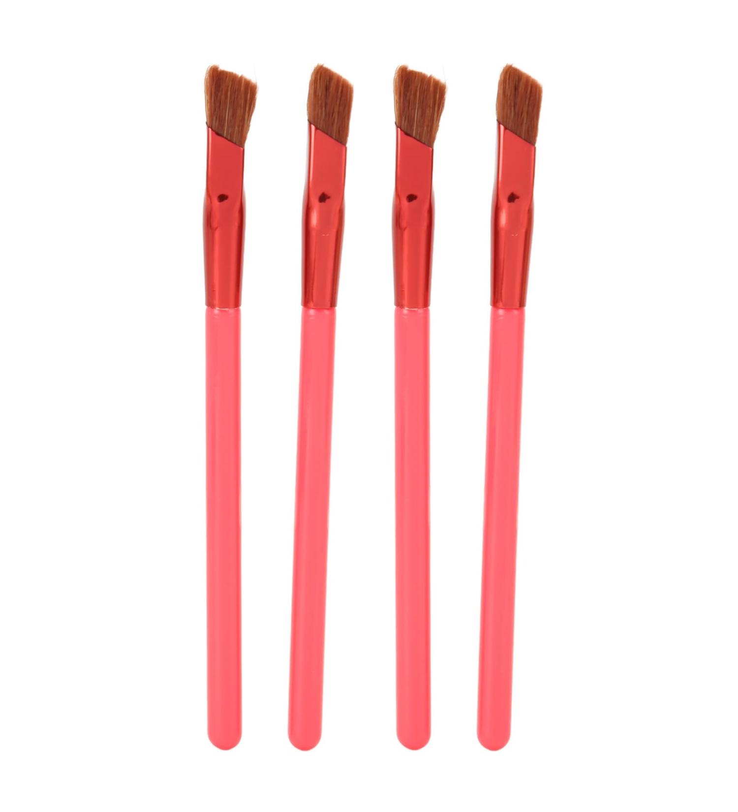 Multifunction Eyebrow Brush Angled Eyebrow Brush with Hairline Drawing Dense Hair 4 Pieces for Home Use - Buy Online on GoSupps.com