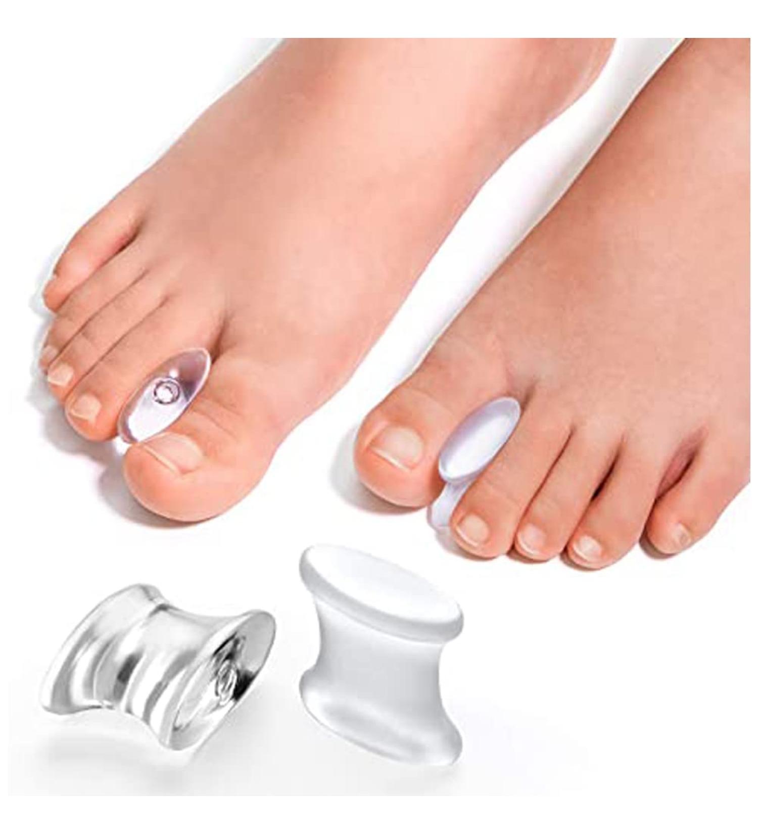 Beautybigbang 12 Pairs Gel Toe Separators - Correct Overlapping Toes Relieve Calluses & Bunion Pain | Comfortable Spacing Holders for Perfect Alignment - Buy Online on GoSupps.com