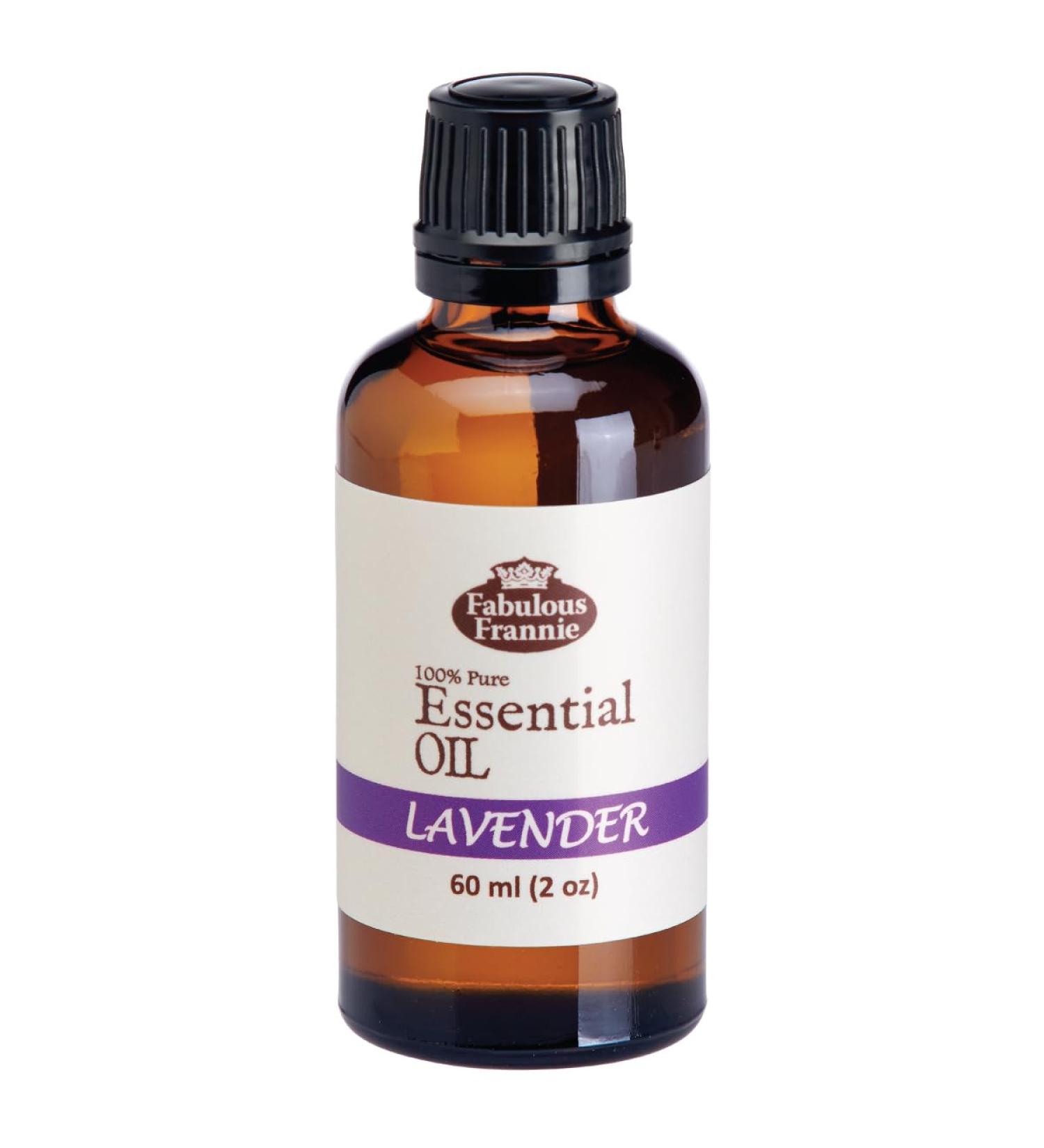 Fabulous Frannie Lavender French Lavandula officinalis Pure Essential Oil Grade- 60mL (2oz) Lavender 40/42 2 Fl Oz (Pack of 1)