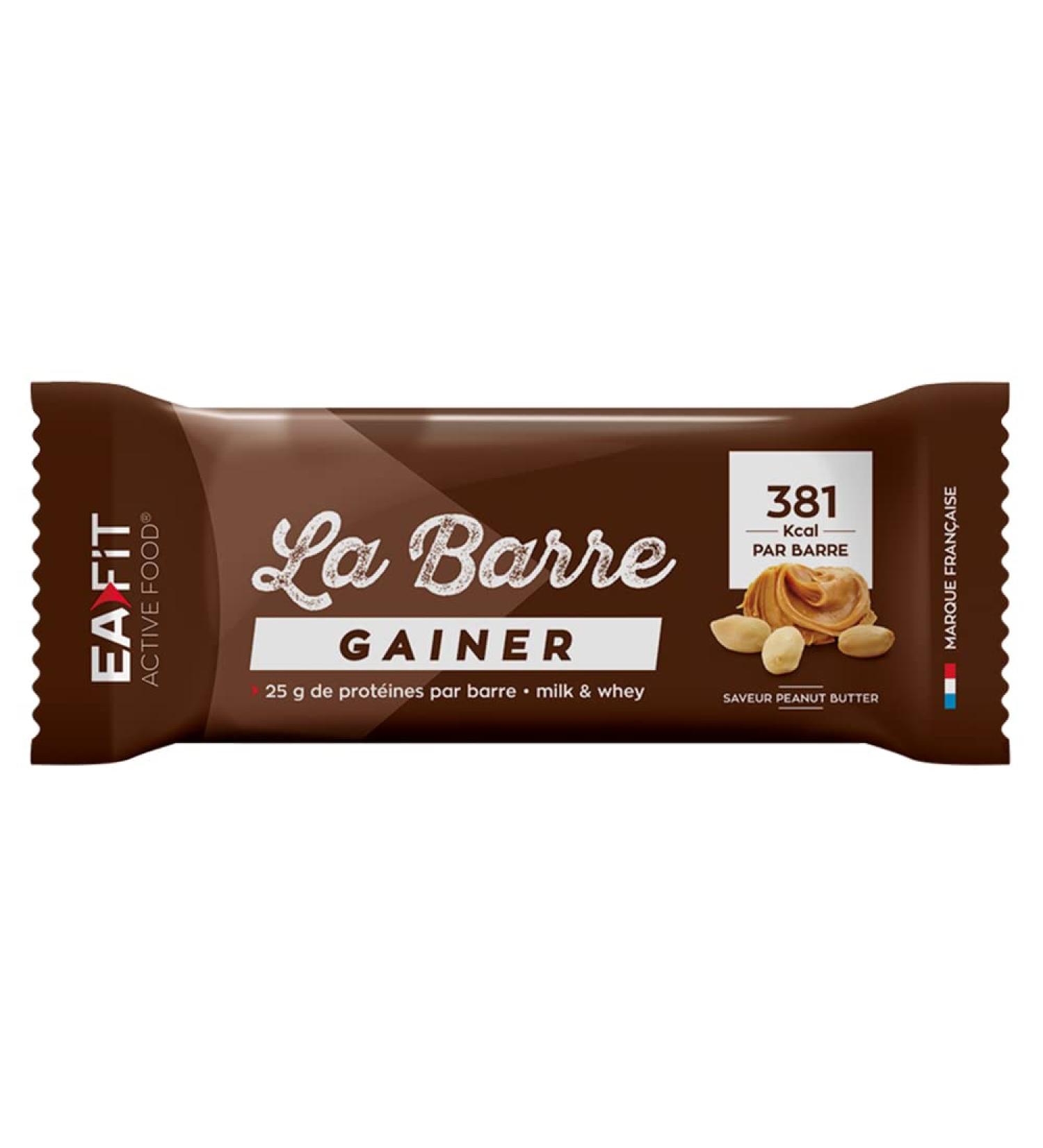 Eafit la barre gainer peanut butter 16 barres Beurre de Cacahu te