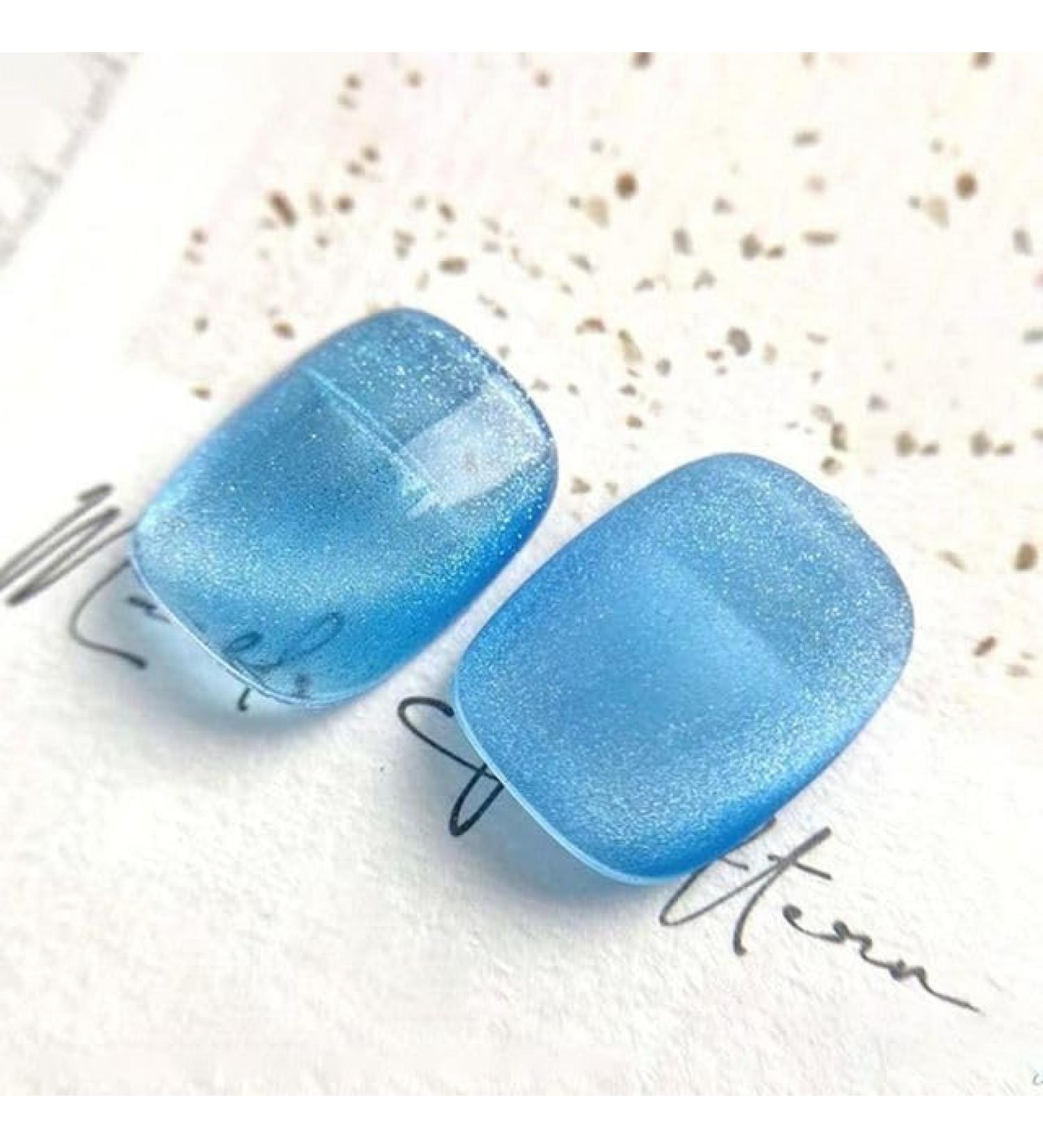 15ml Soda Bubble Style Shiny Blue Frosting Nail Phototherapy Semi Permanent Nail Lacquer Cat Eye Gel Gel Nail Polish| | - - (Color: 4) - Buy Online on GoSupps.com