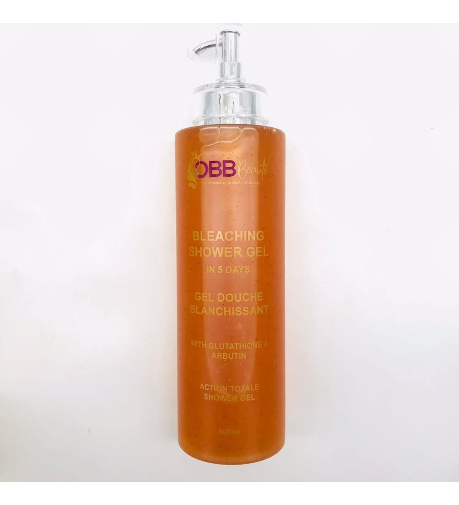 White secret Shower gel with Glutathione and Strutin OBB Beaut 500 ml - Buy Online on GoSupps.com