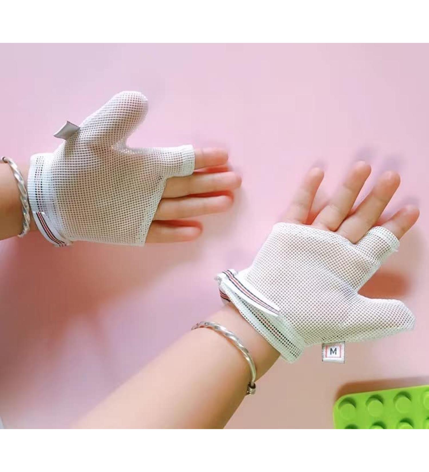 Baby Stop Thumb Sucking Kids Finger Guard Stop Infant Finger Sucking No Scratch Thumb and Fingers Sucking Treatment Kit (XL)