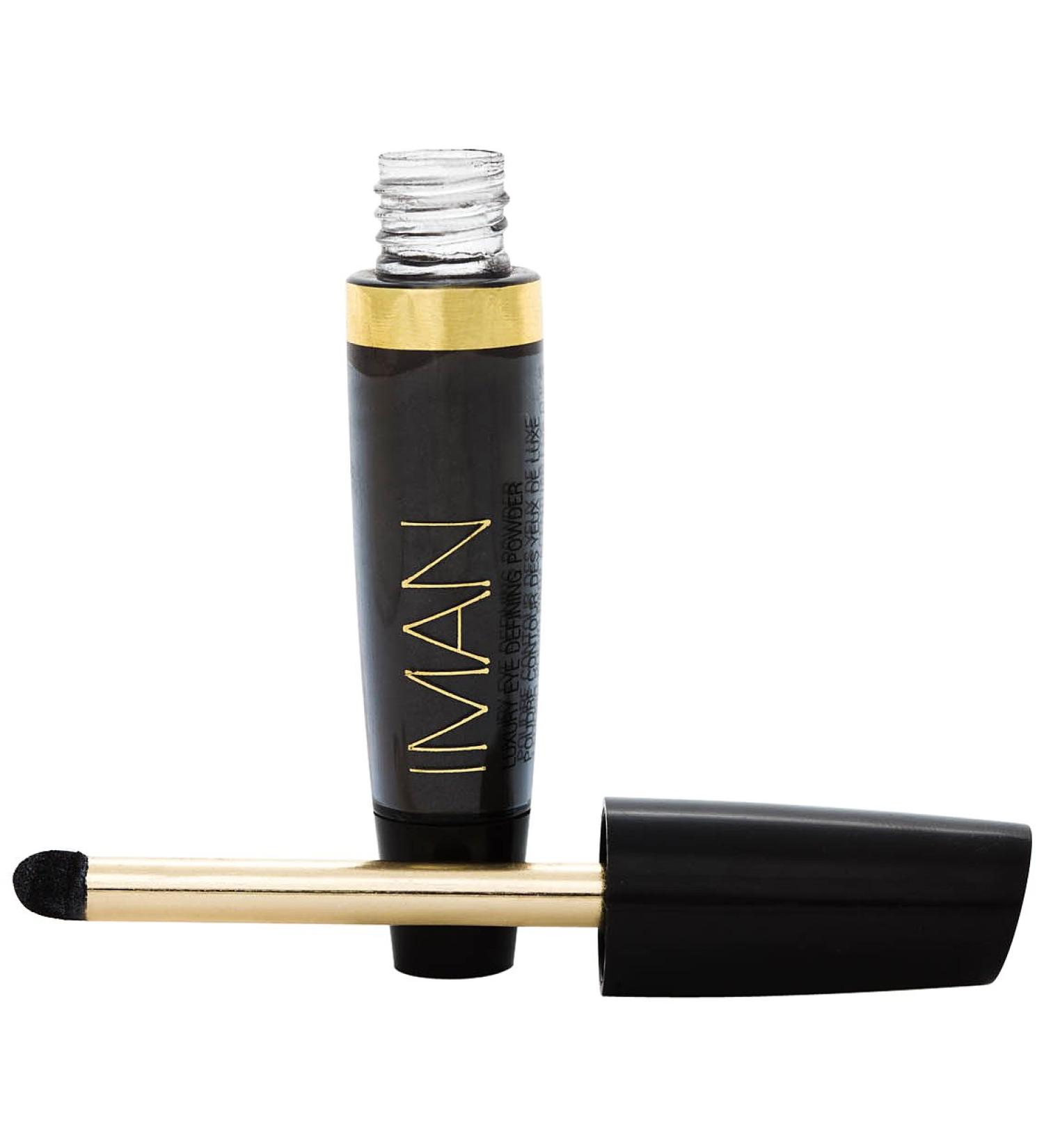 Iman Cosmetics Luxury Eye Defining Powder -- Black Magic