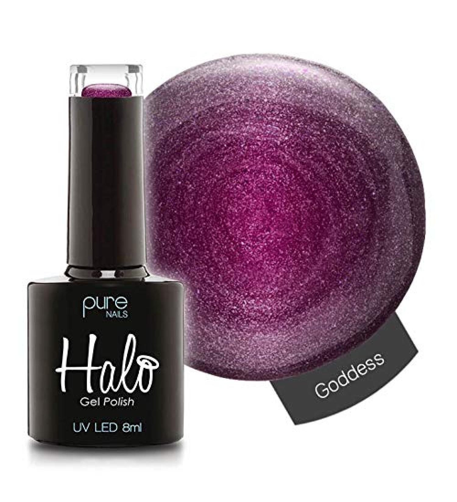 Halo Gel Polish *Full Range 8ml* **CHOOSE YOUR COLOUR(S)** (Goddess N2755) Goddess N2755 8 ml (Pack of 1)