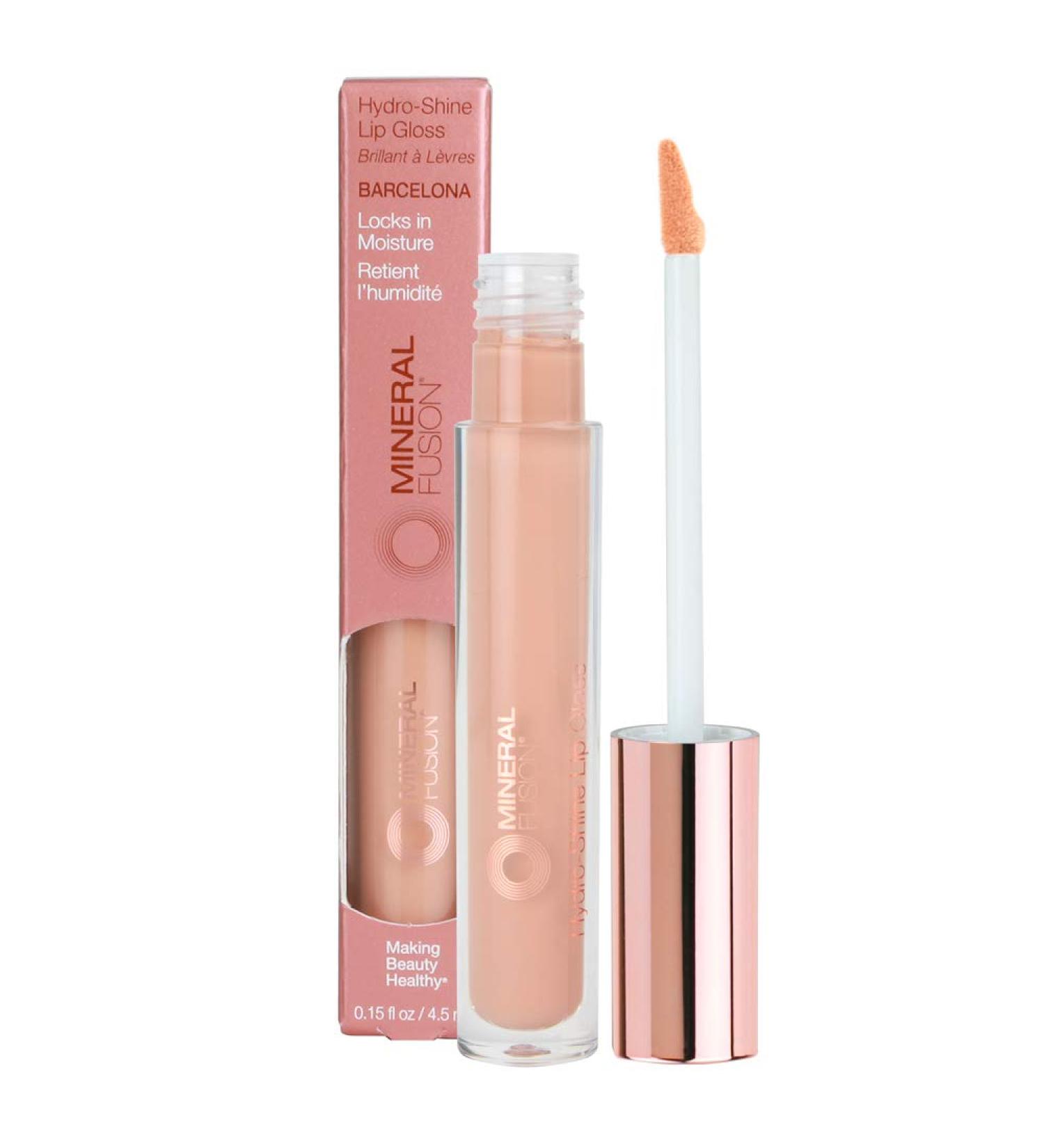 Mineral Fusion Hydro-Shine Lip Gloss Barcelona - 0.15 Ounces / 0.15 Fl Oz - Buy Online on GoSupps.com
