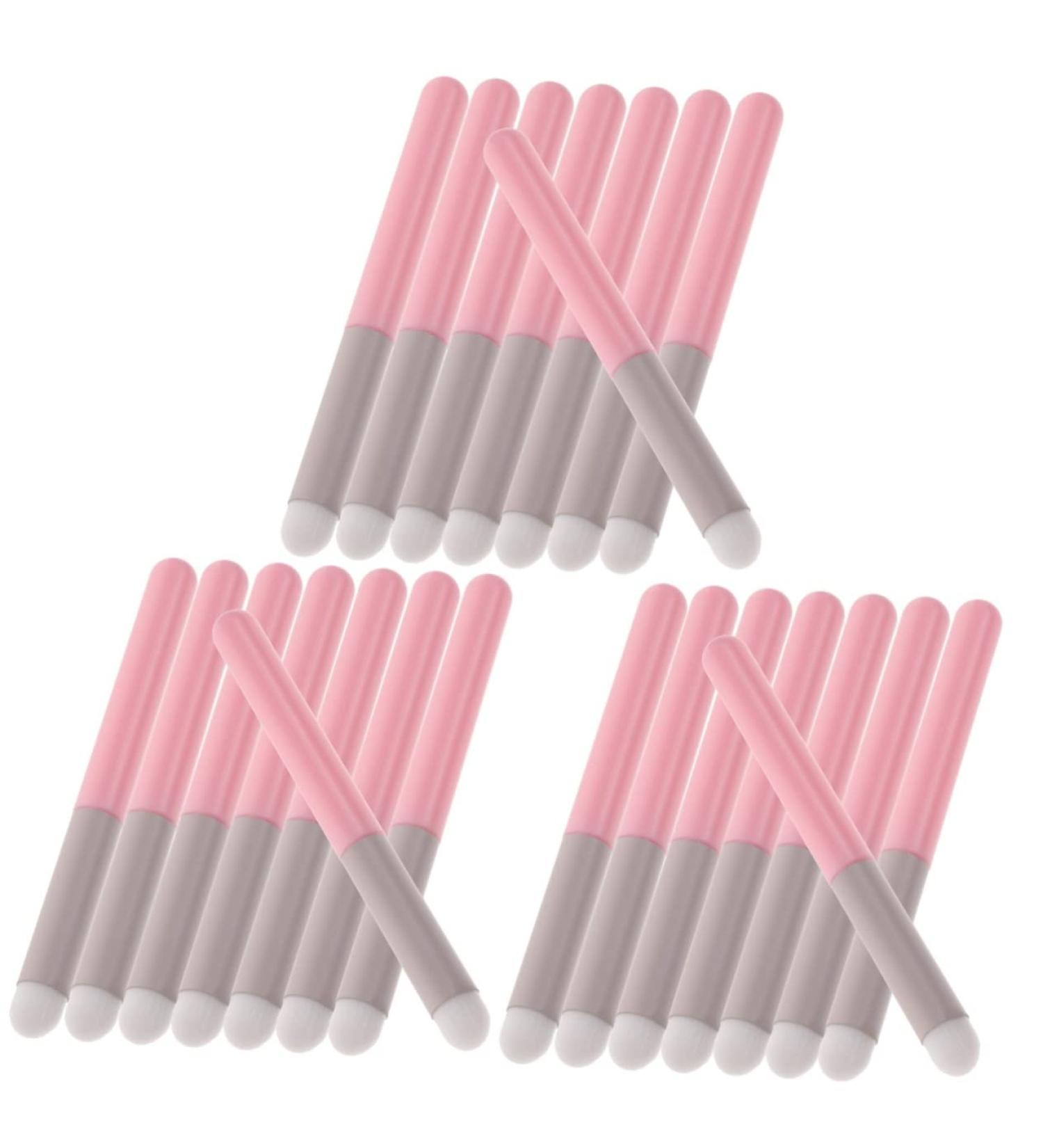 FOMIYES 24 Pcs Makeup Brush Set - Lip Eye Concealer & Blending Brushes - Travel Size Cosmetics Tools - Buy Online on GoSupps.com