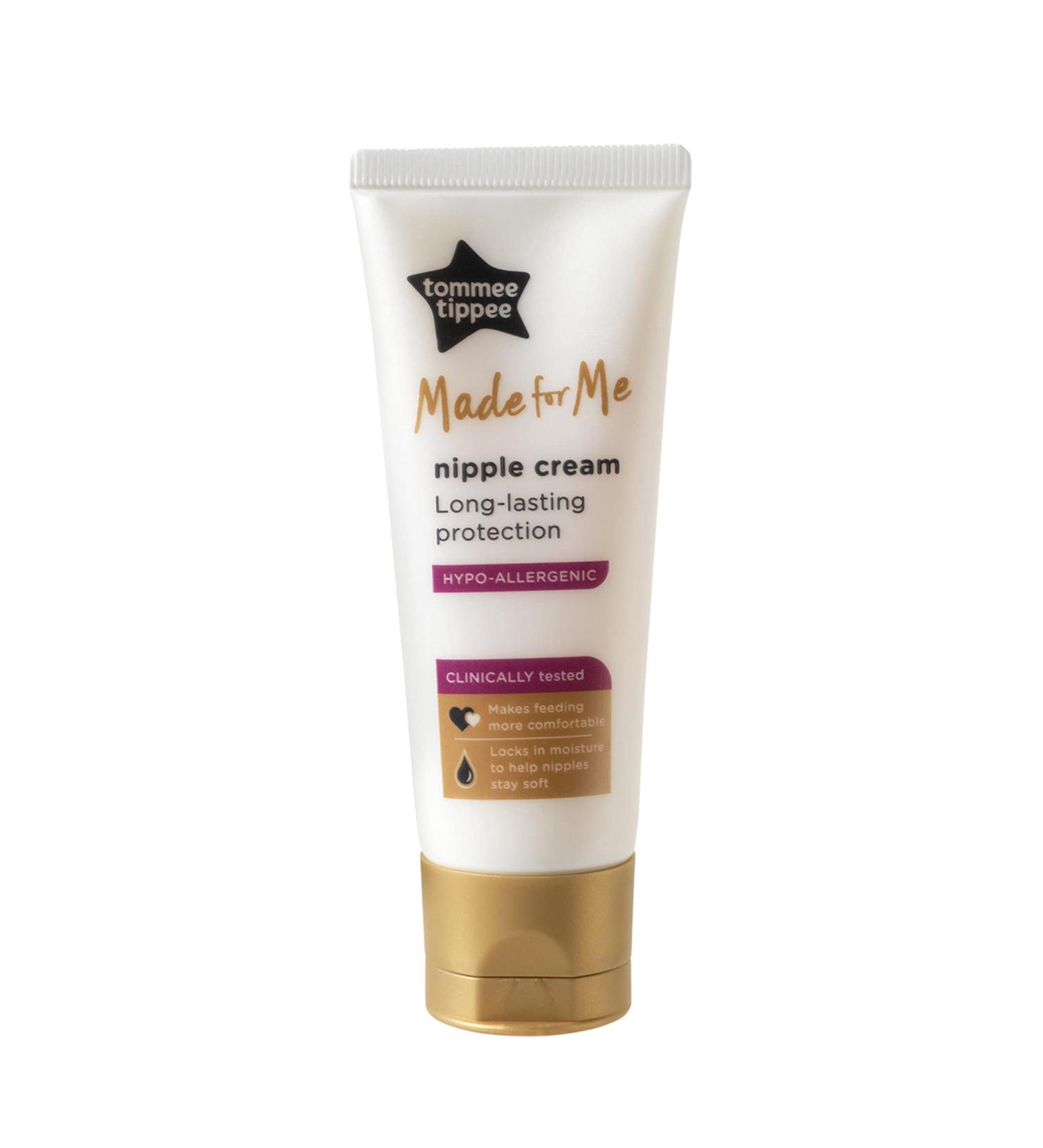 Tommee Tippee Made for Me Nipple Cream - 100% Natural, Hypoallergenic Relief for Sore Nipples - Buy Online on GoSupps.com