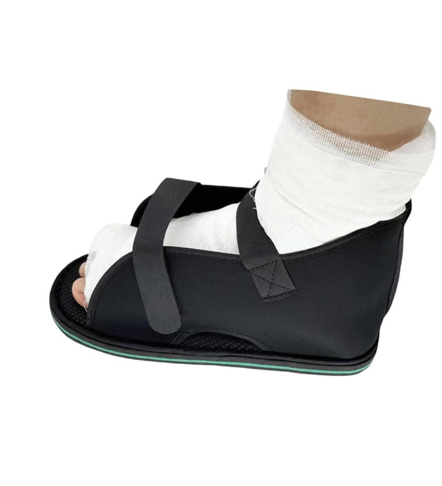 Post-Op Shoe for Broken Foot | Adjustable Medical Walking Shoe | Orthopedic Cast Shoes for Fractures & Foot Injuries - Large - Buy Online on GoSupps.com