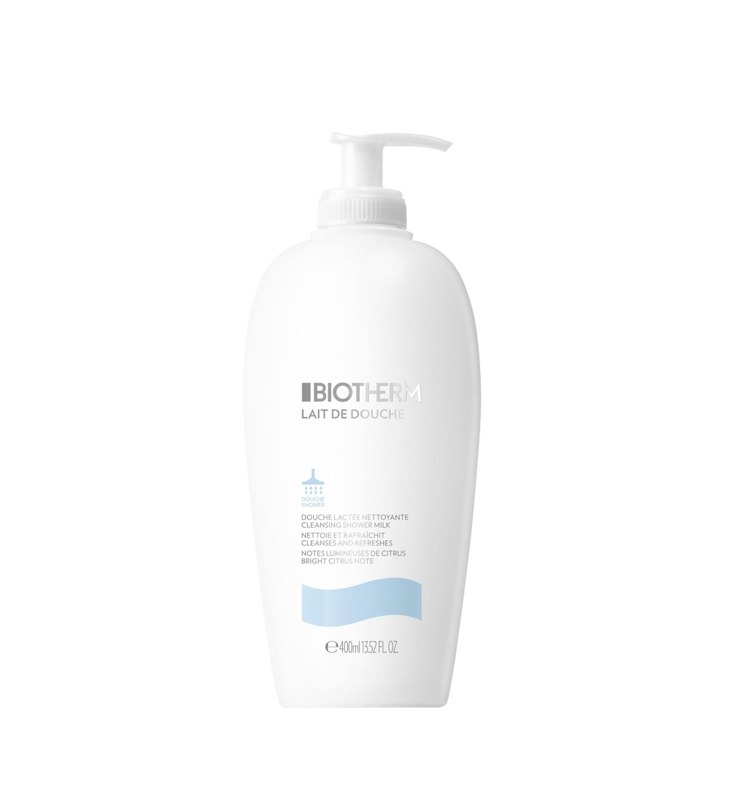 Biotherm Lait de Douche Shower Gel - Refreshing Body Wash with Life Plankton & Citrus Extracts | 400 ml Moisturizing Shower Lotion - Buy Online on GoSupps.com
