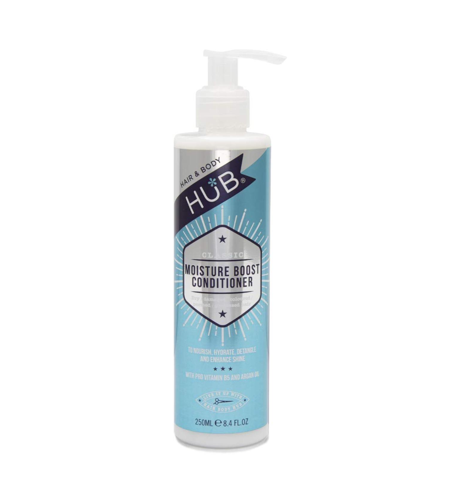 HUB Classic Moisture Boost Conditioner 250ml - Best for Dry Damaged Colored & Permed Hair | International Shipping Available - Buy Online on GoSupps.com