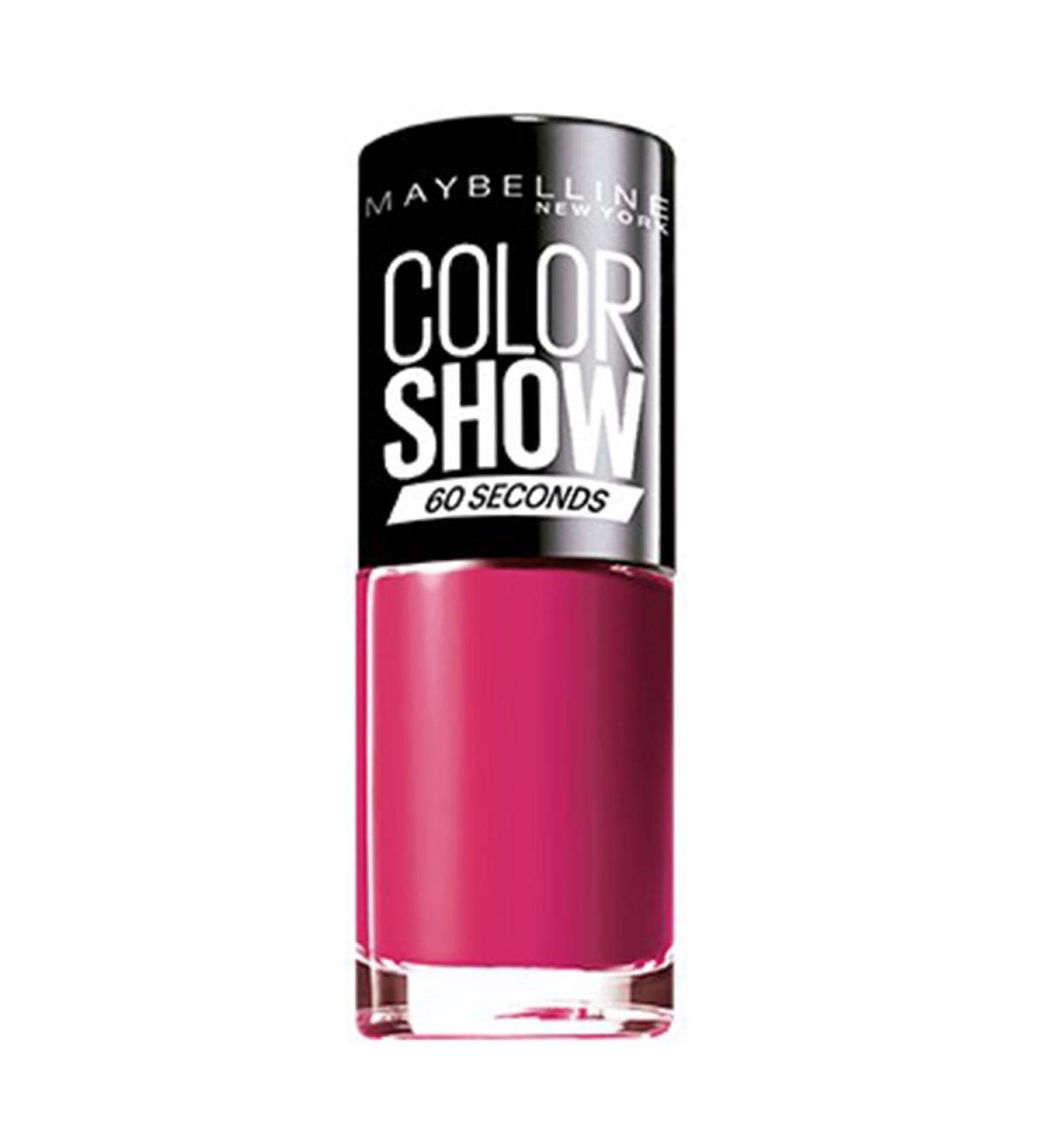 Gemey Maybelline Colorshow Nail Varnish 14 Show Time Pink - Buy Online on GoSupps.com
