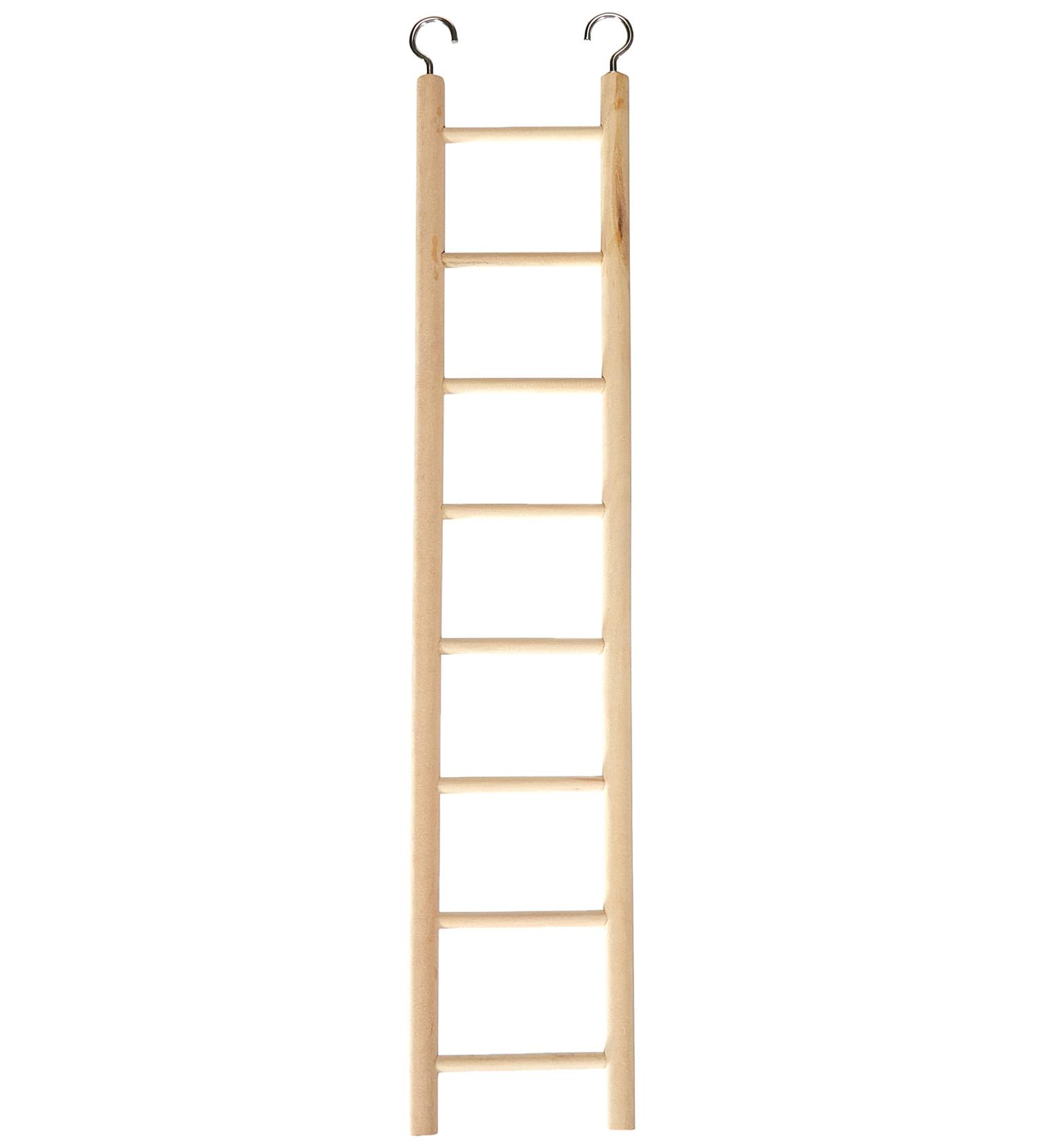 Nobby Wooden ladder 8 rungs 34 x 7 cm - Buy Online on GoSupps.com