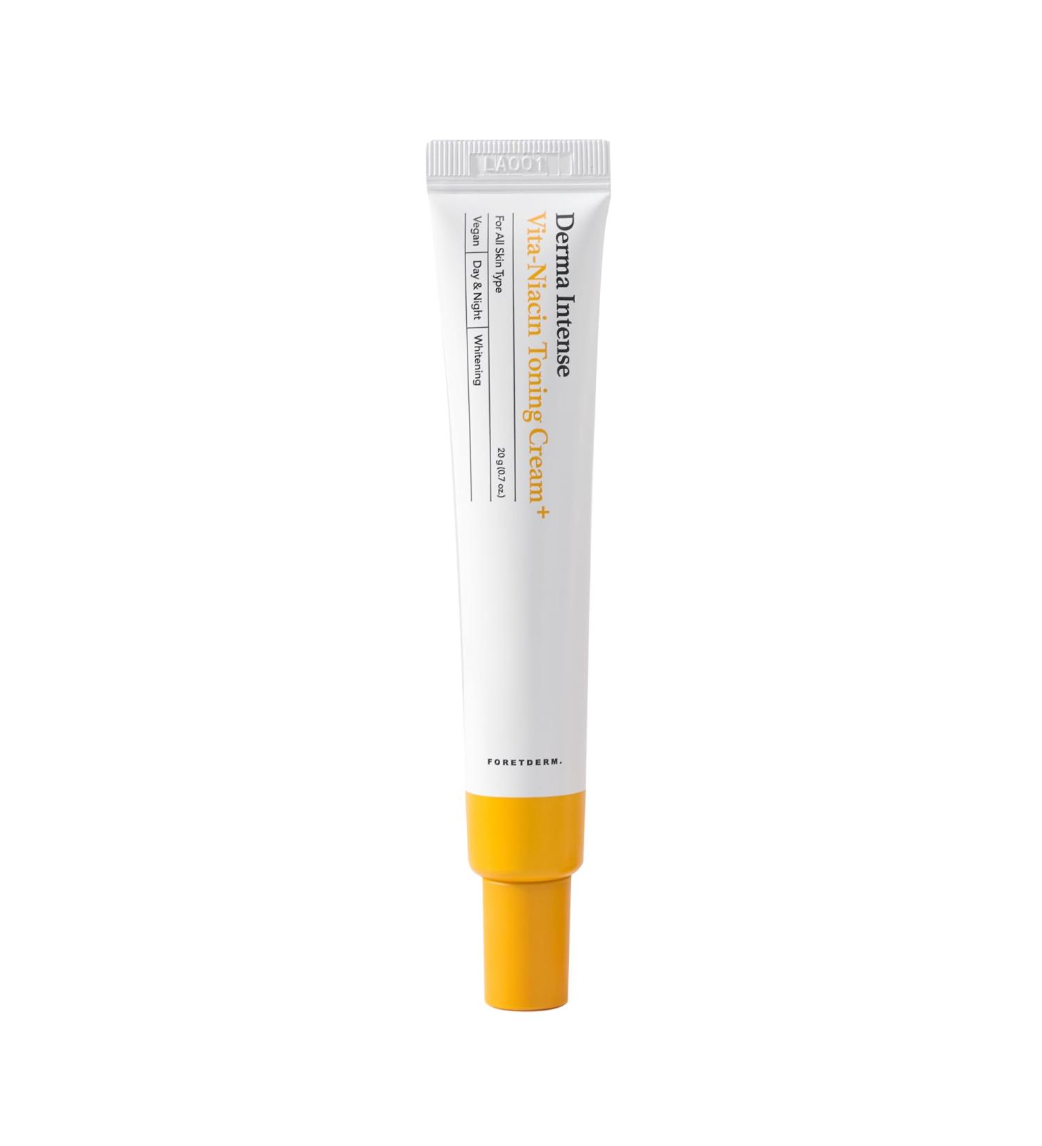 FORETDERM Dark Spot Brightening Face Cream - Korean Skincare with Vitamin C & Niacinamide for Even Tone and Hydration pH 5.5 Vegan Moisturizer Fragrance & Cruelty-Free Toning Cream 0.7 Fl Oz - Buy Online on GoSupps.com