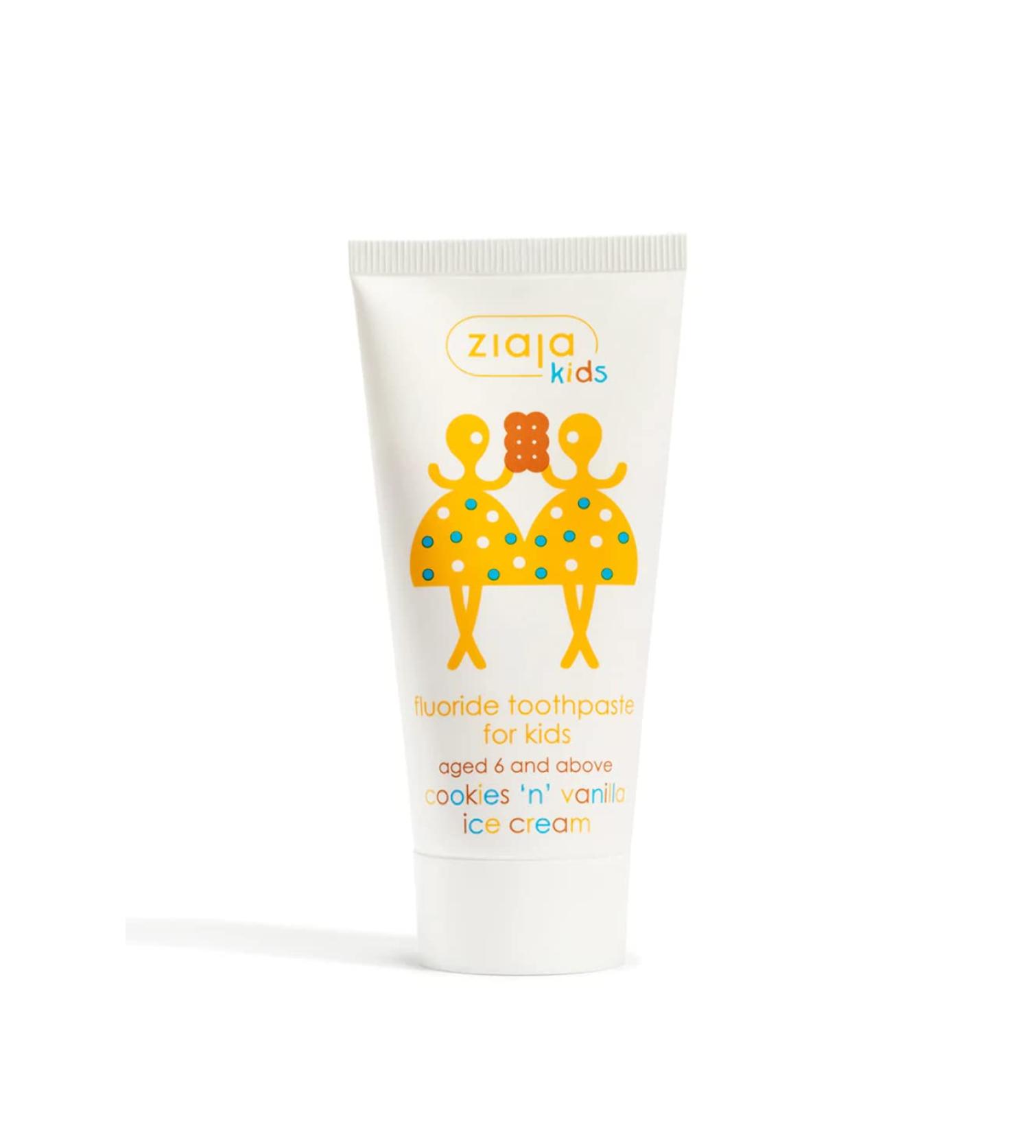 Ziaja Kids Toothpaste for Kids Cookies'N'Vanilla Ice Cream 50Ml