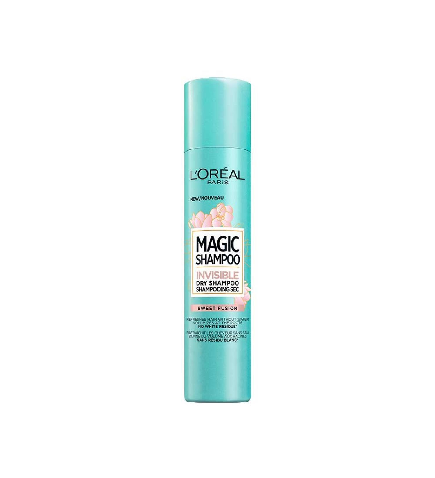 L'Oreal Paris Magic Shampoo Sweet Fusion Invisible Dry Shampoo 200ml - Buy Online on GoSupps.com