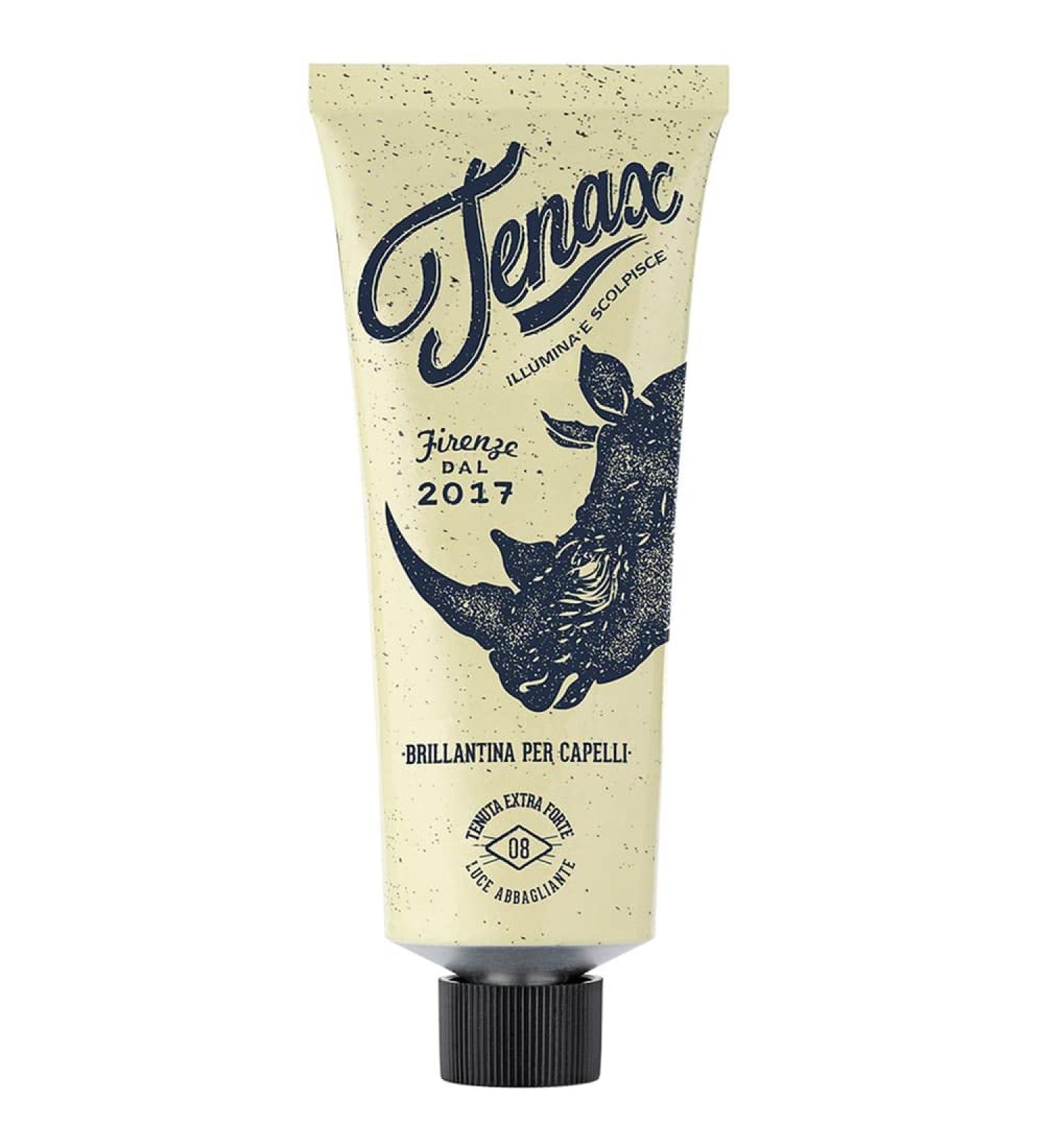 Tenax Brilliantina Styling Cream  Strong Flexible Hold with Clean Shine  14 oz