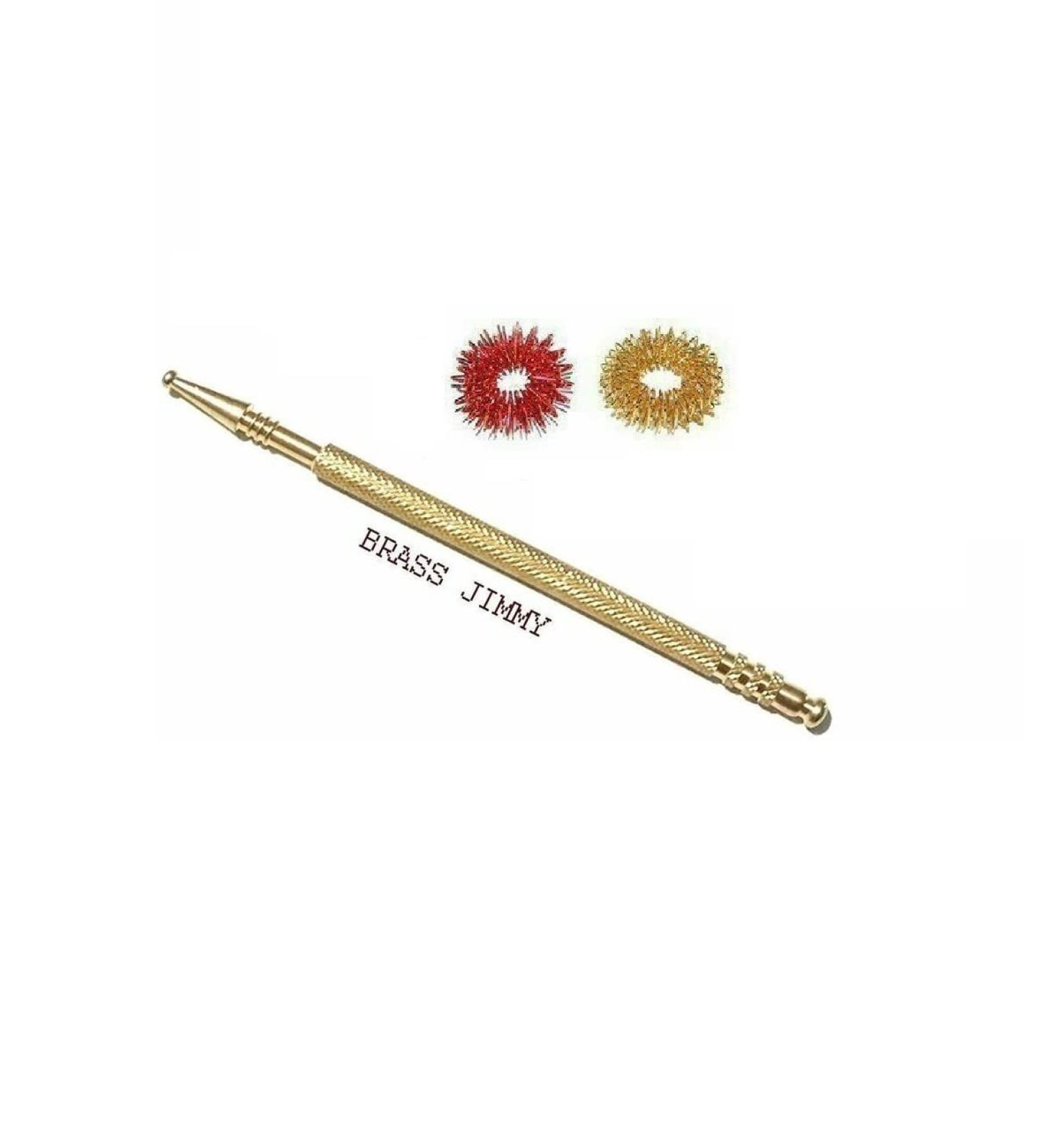 Sujok Acupressure Probe Jimmy Multipurpose Combination and 2 Rings Set
