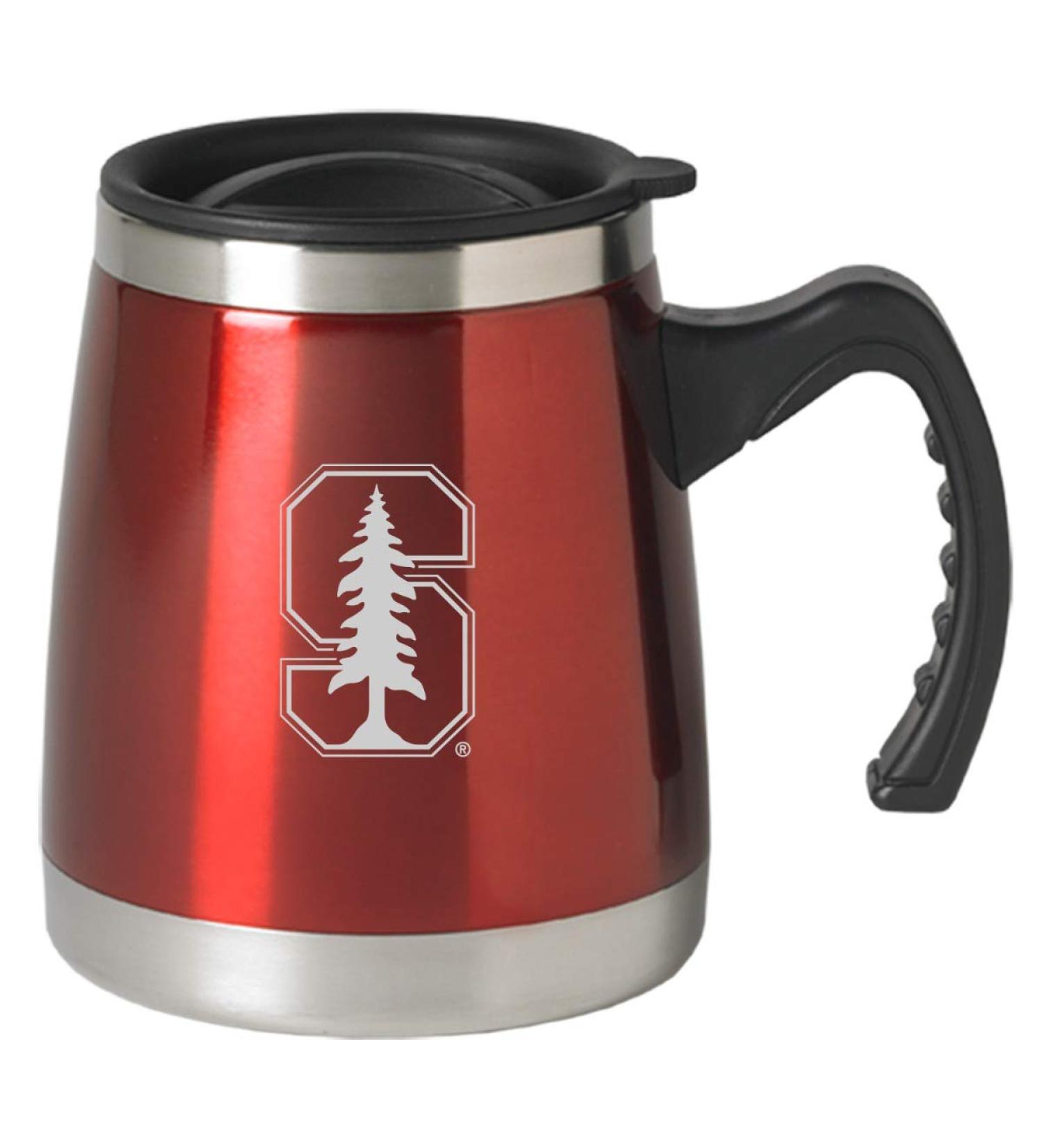 16 oz Stainless Steel Coffee Tumbler - Stanford Cardinals