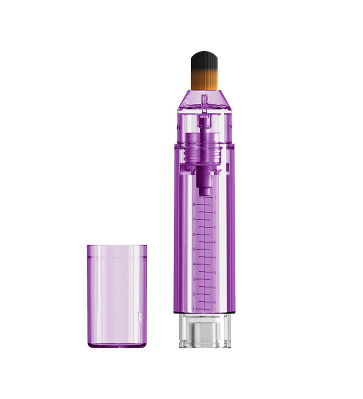 Applicateur du cuir chevelu Rouleau rouleau Huile SAFED-CARE PORTABLE PORTABLE ARRIENCE (Violet transparent) - Buy Online on GoSupps.com