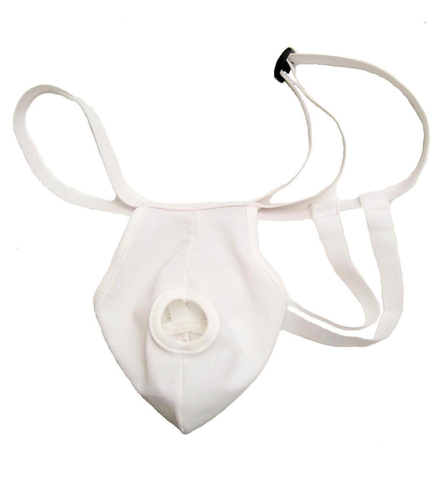 Hernia Gear Suspensory Scrotal Support w/Leg Straps Medium