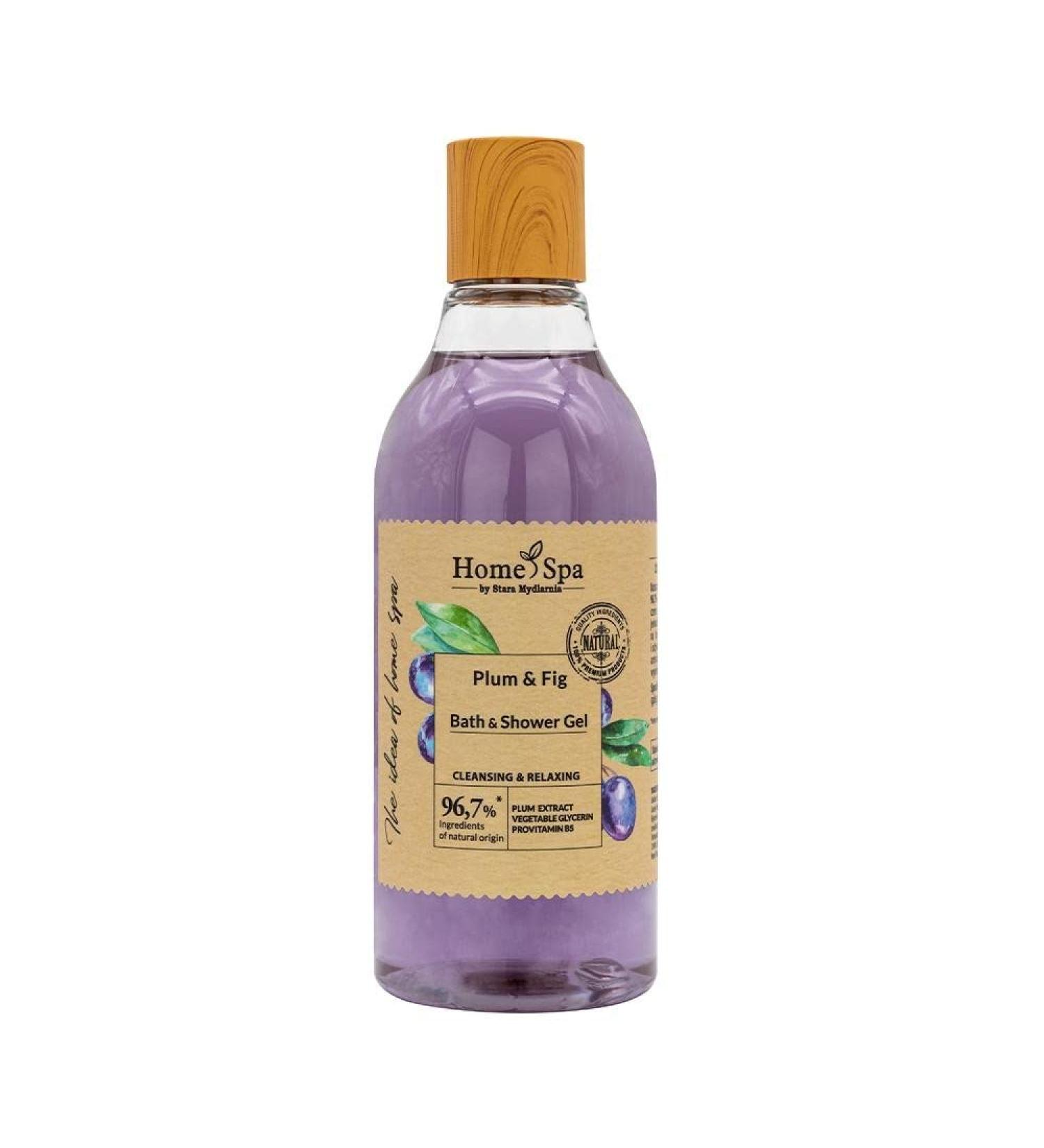 Shower Gels Stara MYDLANNIA Model HS Bath & Shower Gel Plum & FIG 250 ml