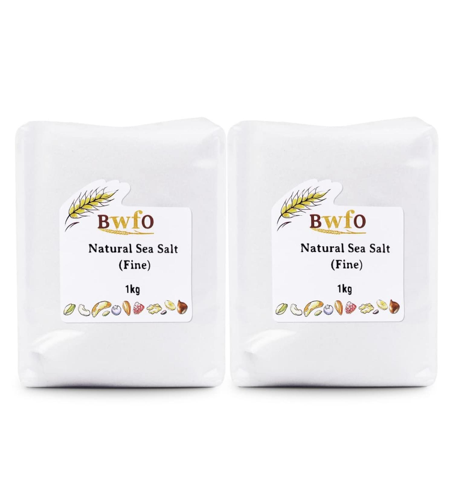 Natural Sea Salt (Fine) 2kg (BWFO)