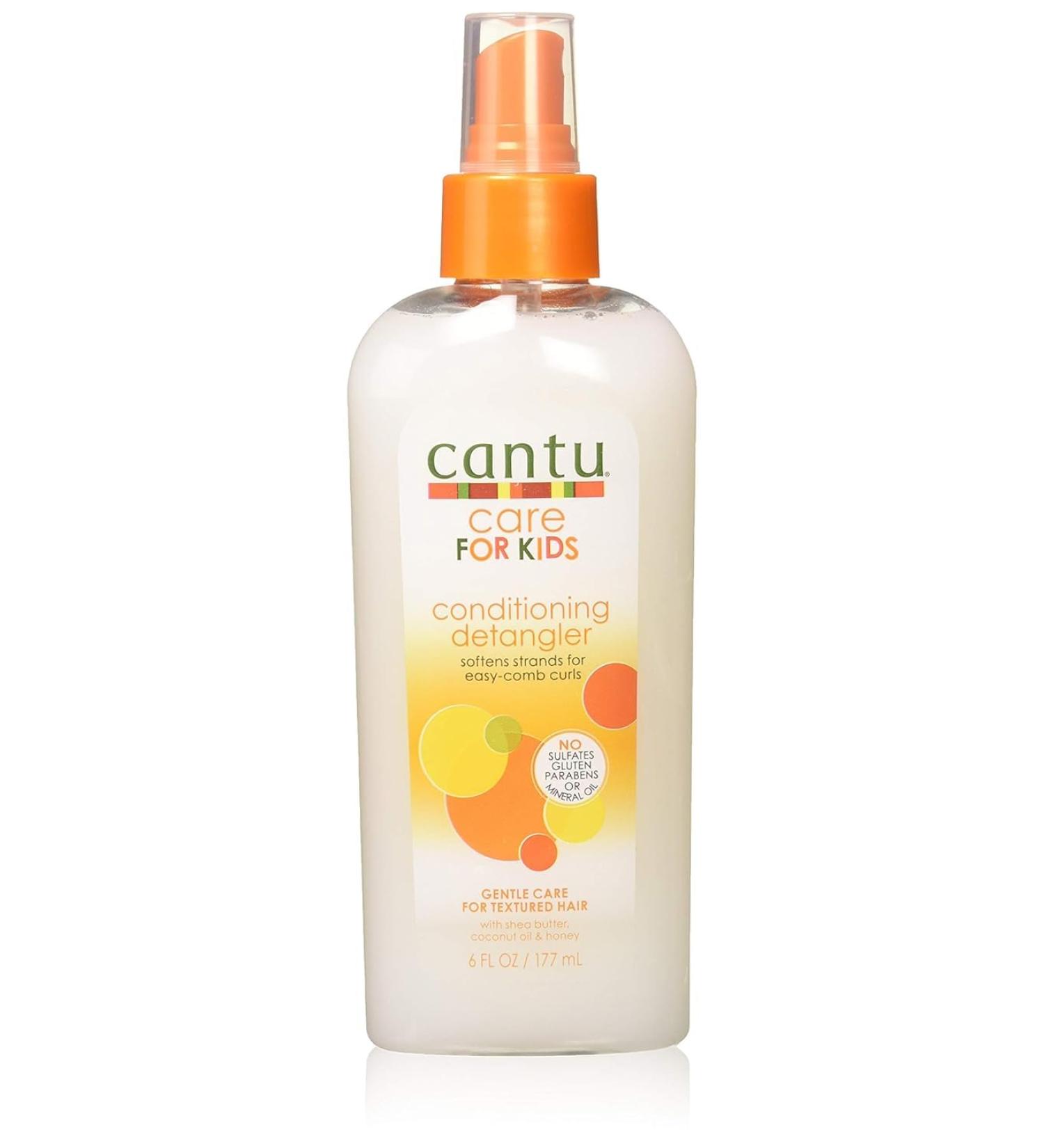 Cantu Care For Kids Detangling Conditioner Pump - 177 ml - Smooth & Nourish Hair | International Shipping Available - Buy Online on GoSupps.com
