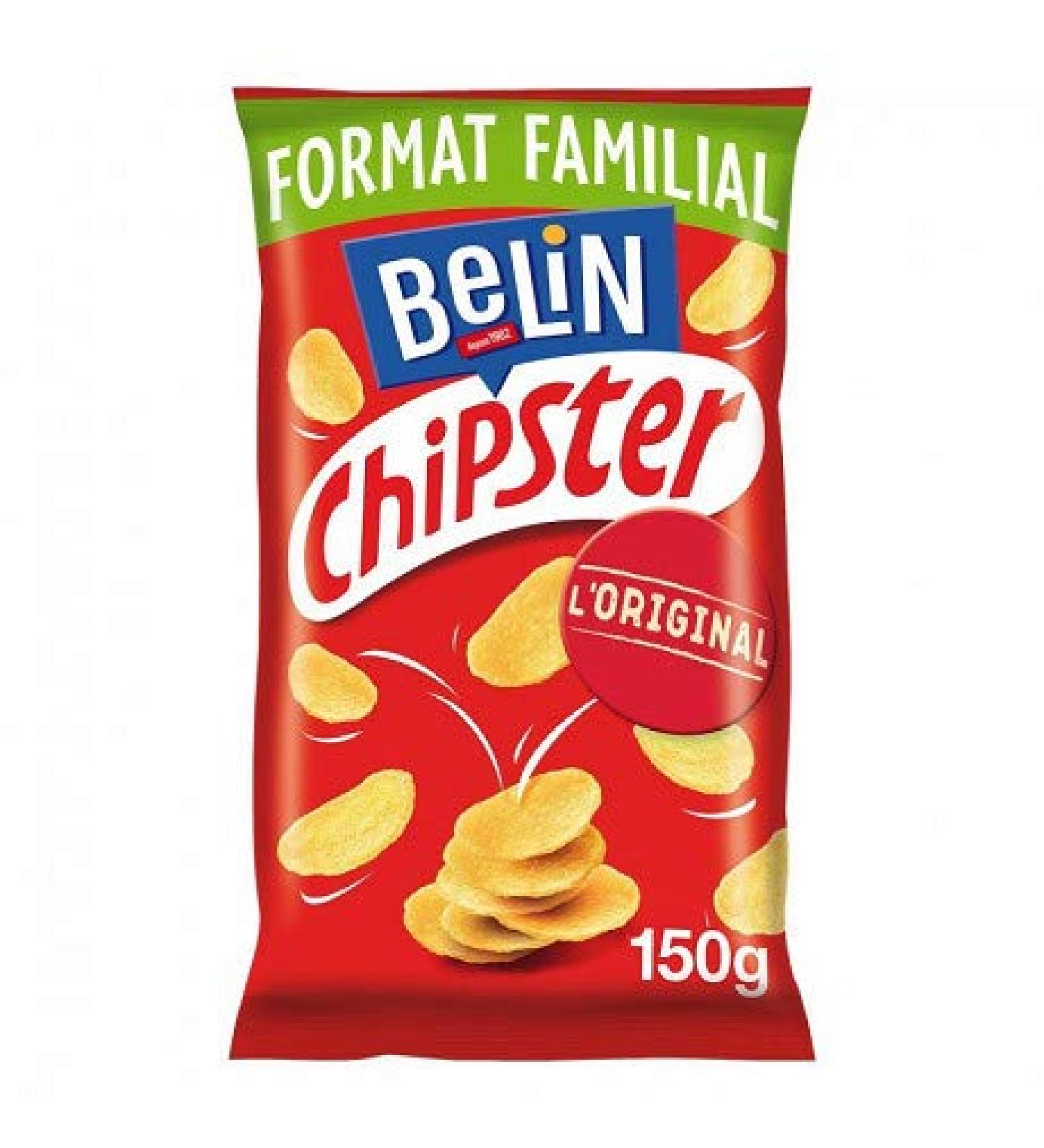 BELIN - Chipster L'Original Maxi Sachet 150G - Pack of 4 - free delivery