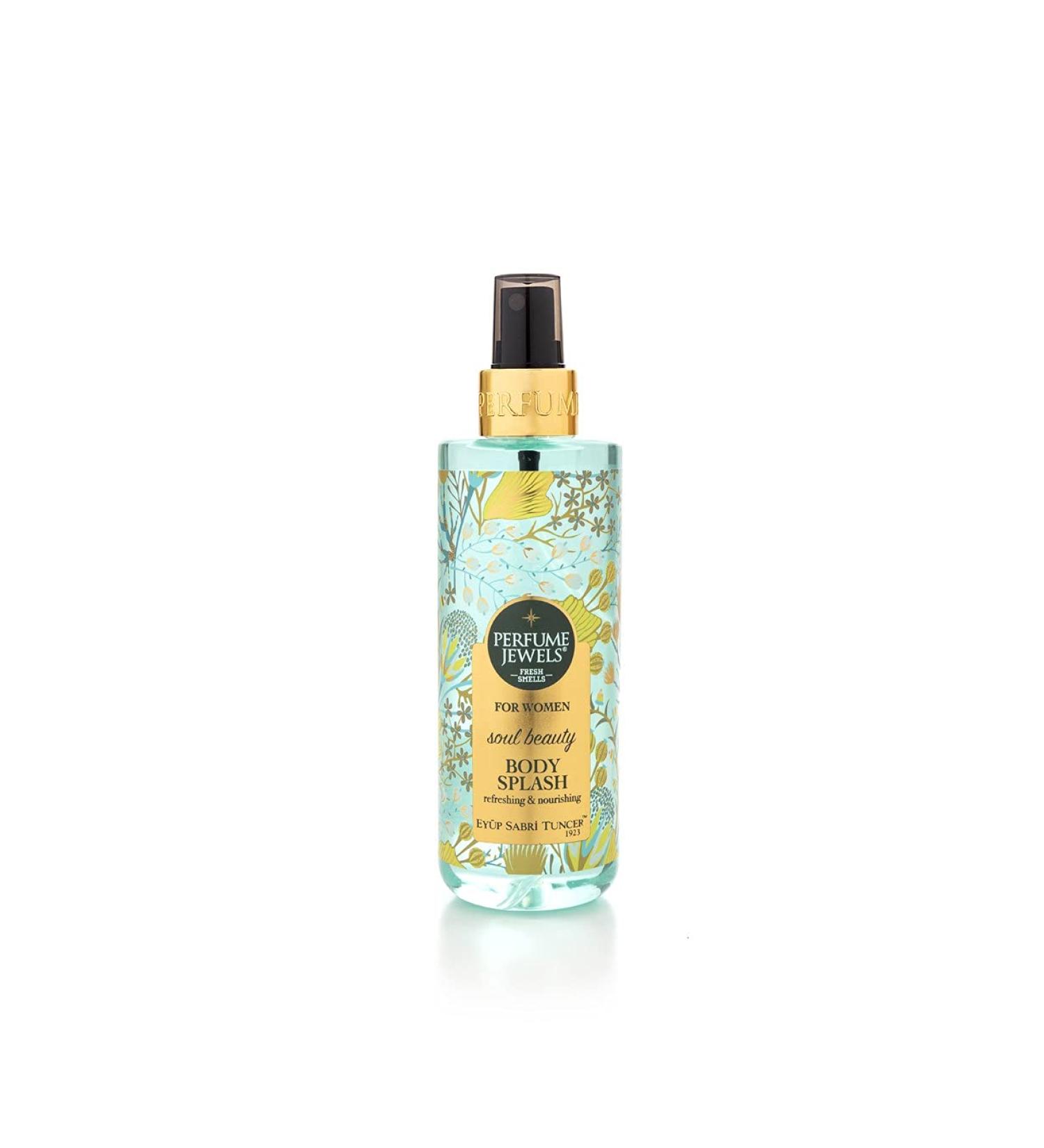 EST 1923 Eyup Sabri Tuncer Perfume Jewels Body Splash Series (SOUL BEAUTY FOR WOMEN 250ML) SOUL BEAUTY 1 Count (Pack of 1) - Buy Online on GoSupps.com