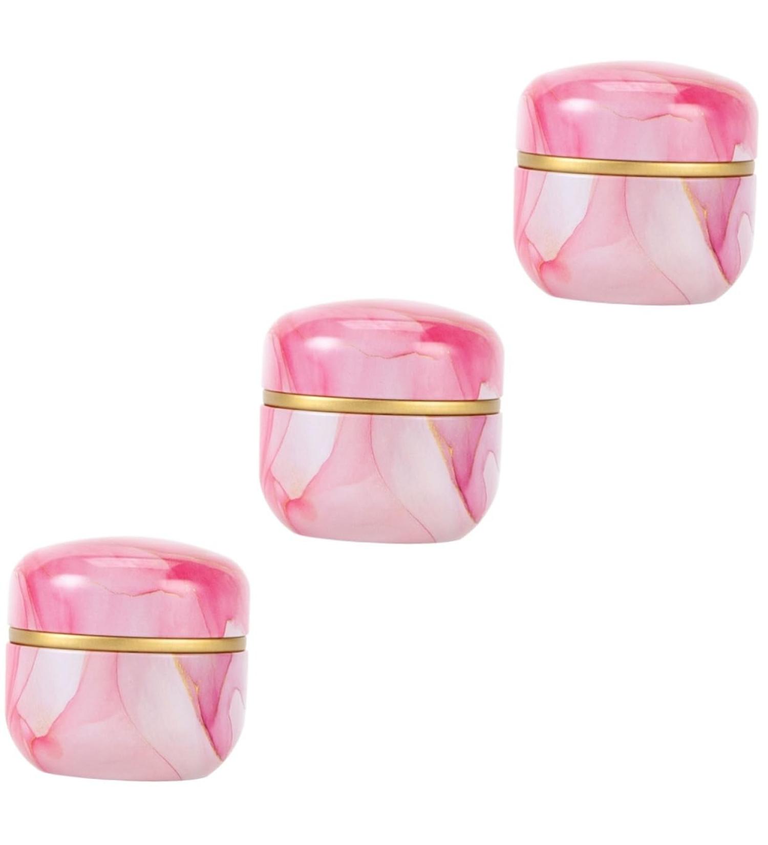 Alipis 3pcs Loose Powder Storage Box Chinese Food Containers Coffee Tins Round Storage Jar Loose Tea Aldult - Buy Online on GoSupps.com