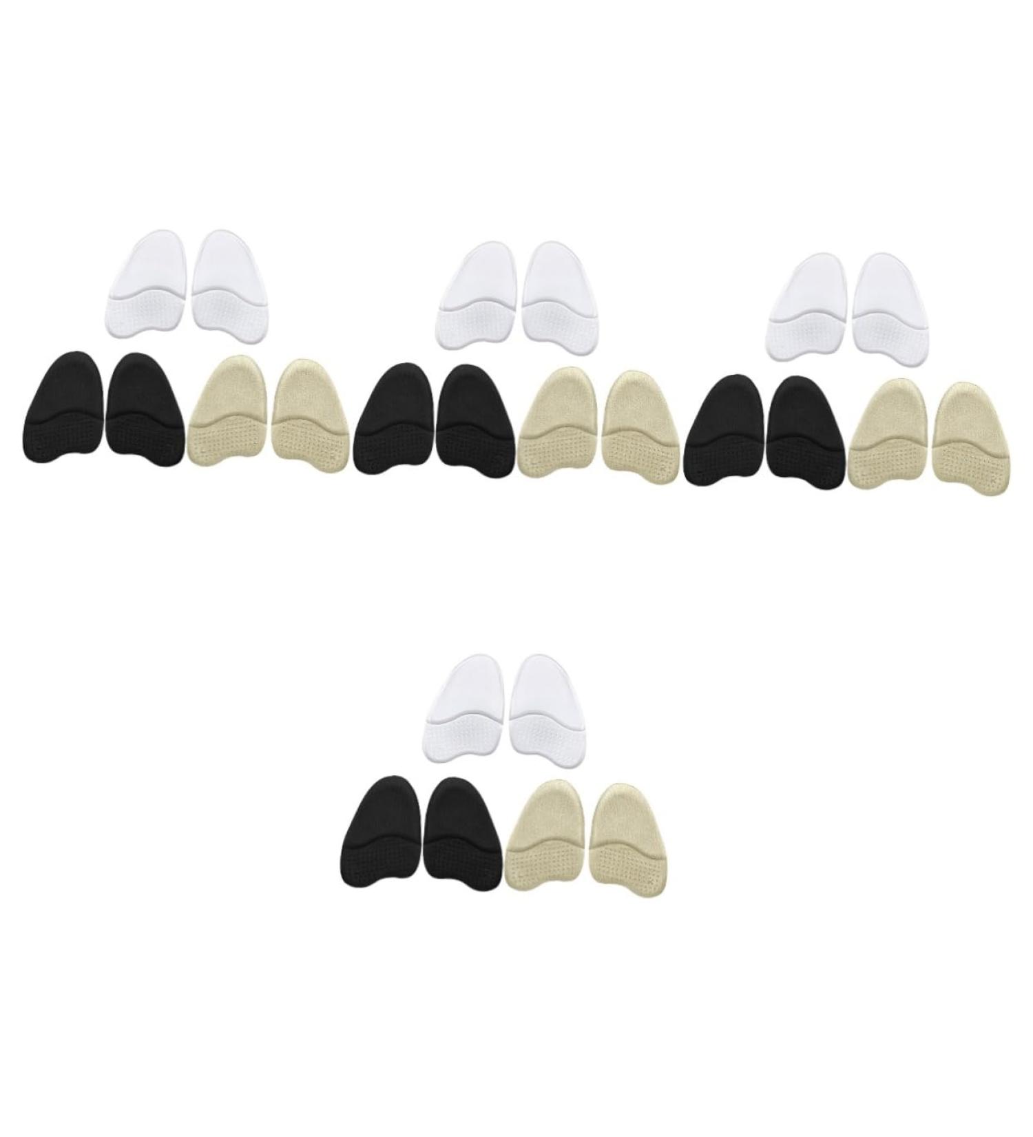 NOLITOY 12 Pairs Forefoot Pads - Invisible Gel Cushions for Ball of Foot Support | Metatarsal Shoe Inserts for Comfort | International Shipping Available - Buy Online on GoSupps.com