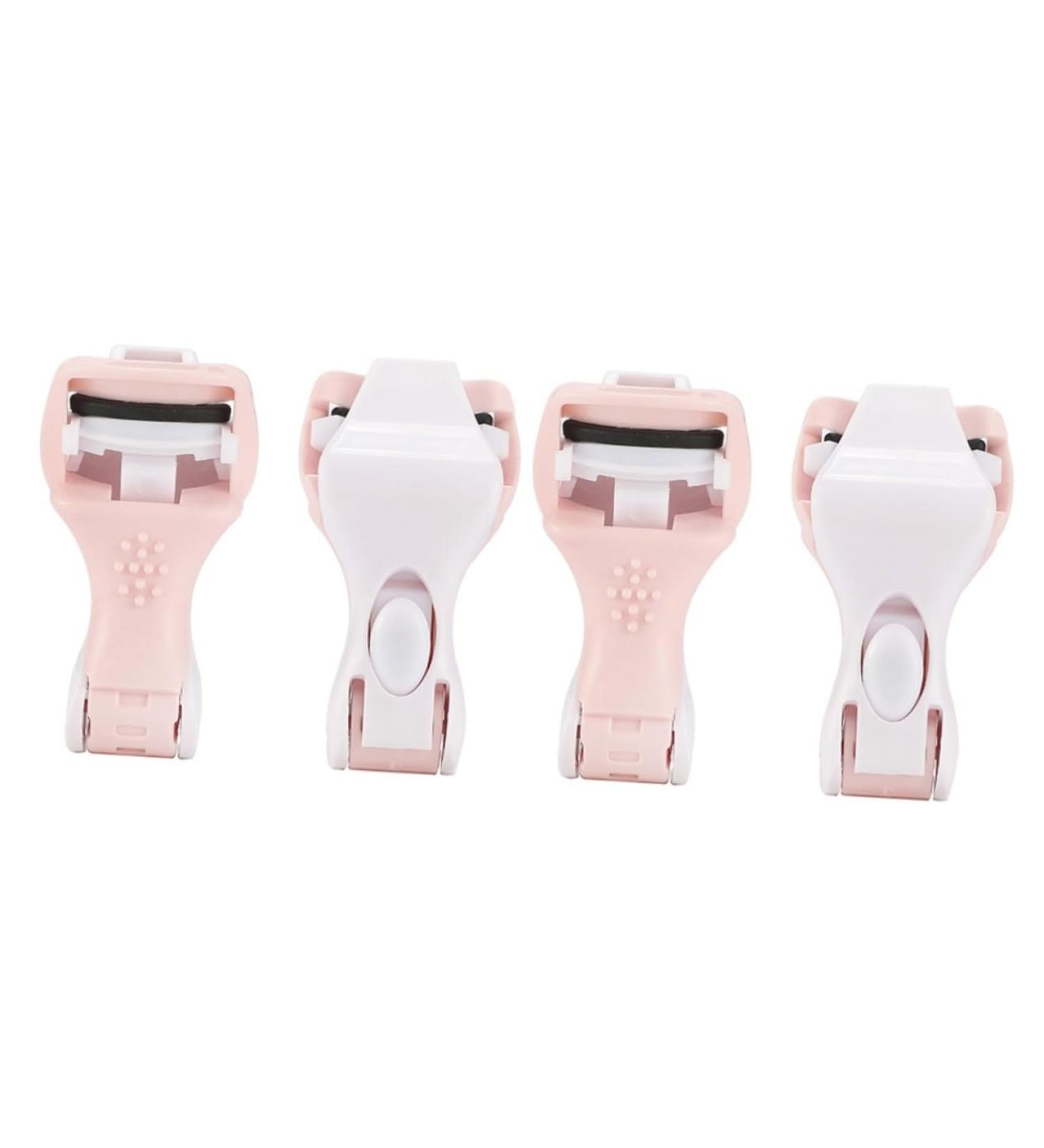 FOMIYES 2 Sets Eyelashes Clip Beauty Eyelash Curler Lash Lifter Kit Mini Lash Curler Beauty Kit Portable Eyelash Curler Eye Lashes Curling Clip Beauty Tool Lip Gloss Pink Make up Travel - Buy Online on GoSupps.com