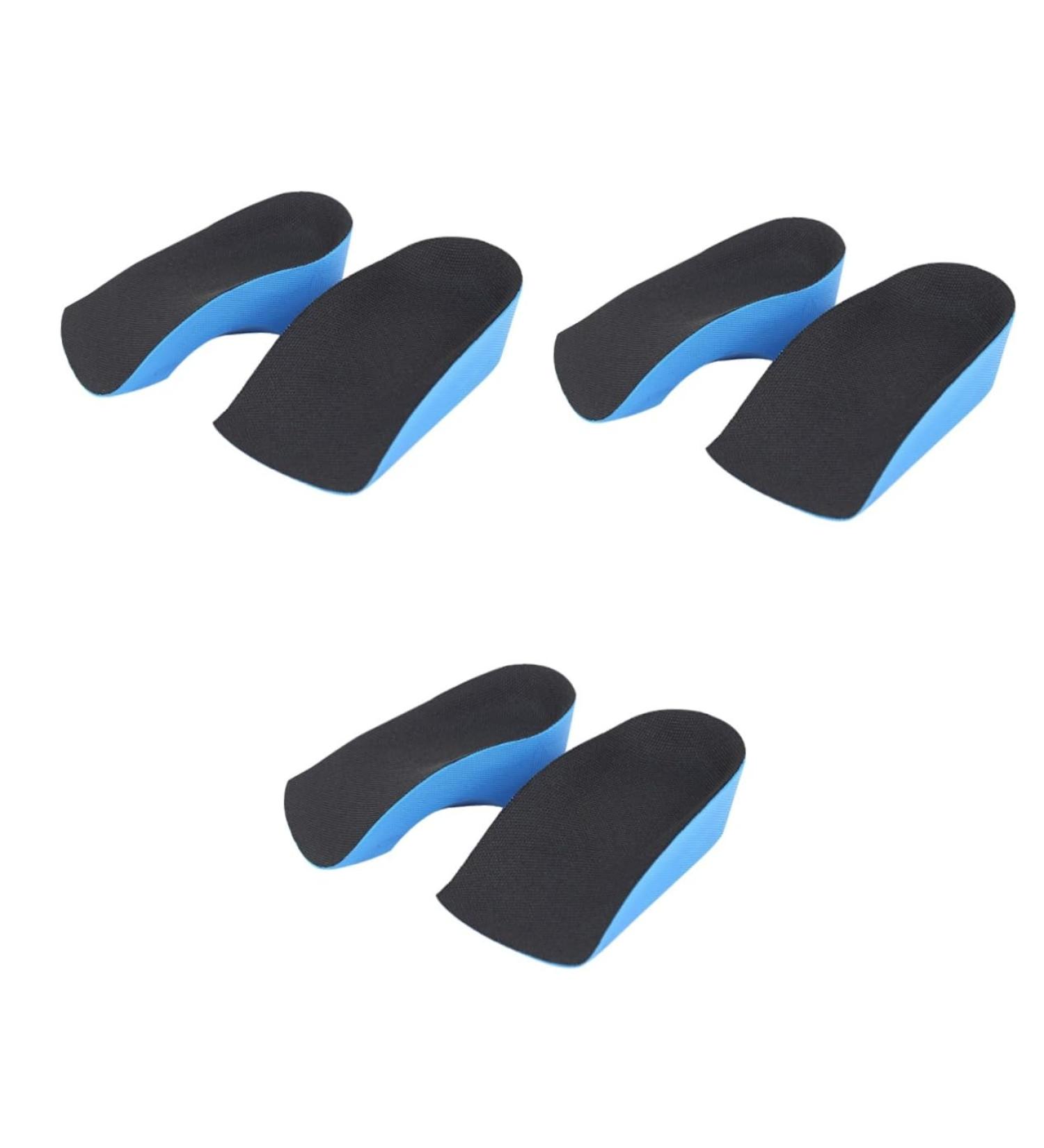 Shop Healvian Height Increase Insoles for Men | Boost Height with PU Elevator Shoe Pads - 3 Pairs - Buy Online on GoSupps.com