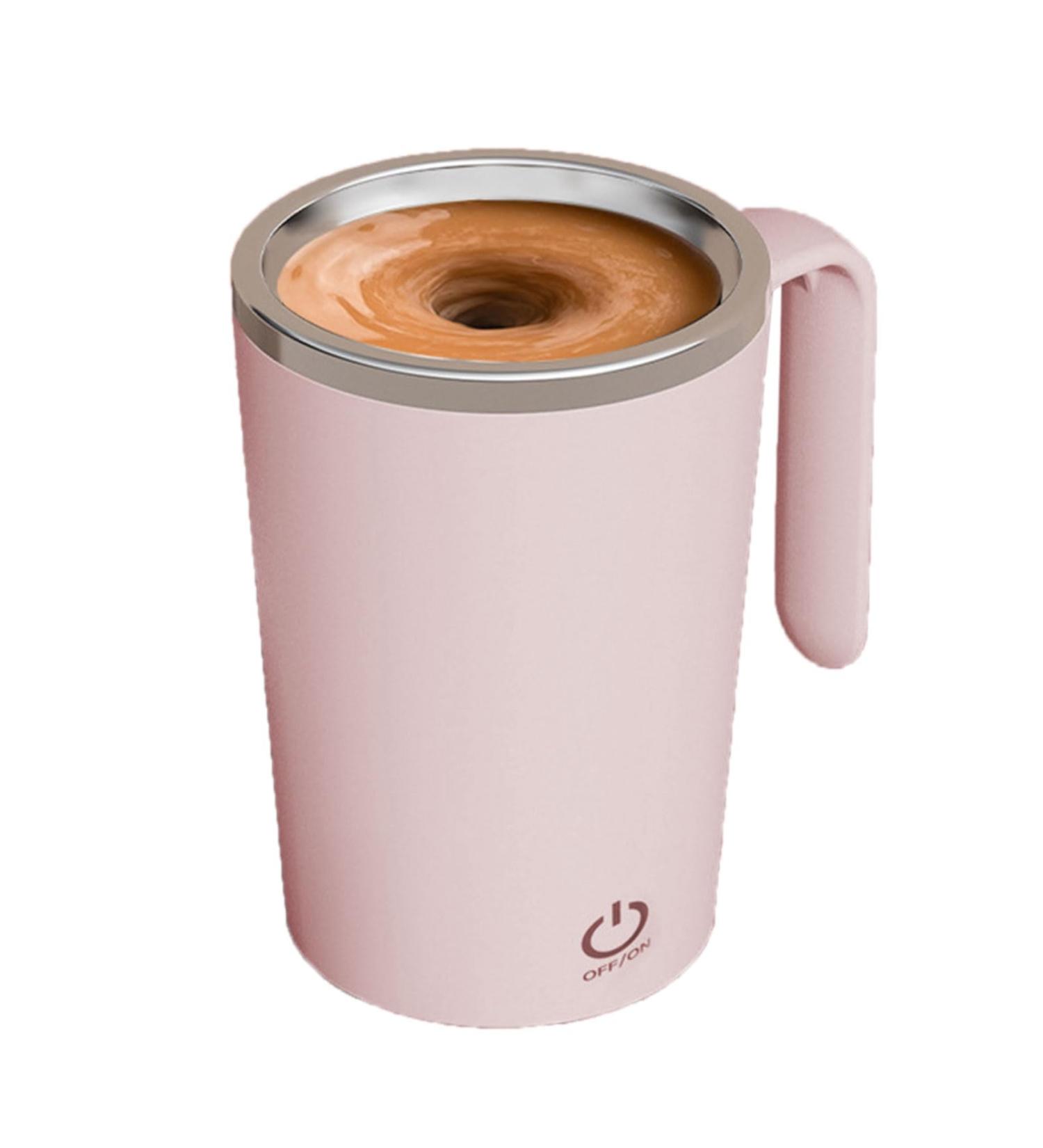 HIOPOIUYT Kitchen Electric Mixing Cup Stirring Automatic Mixing Mug Lazy Rotating Water Cup Coffee Mug Office - Buy Online on GoSupps.com