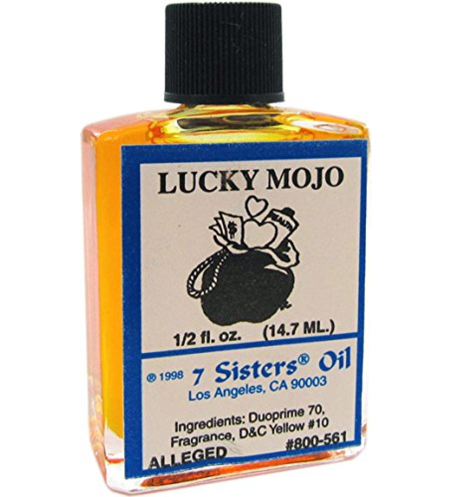 7 Sisters of New Orleans Perfumed Anointing Oil - Lucky MOJO 1/2oz