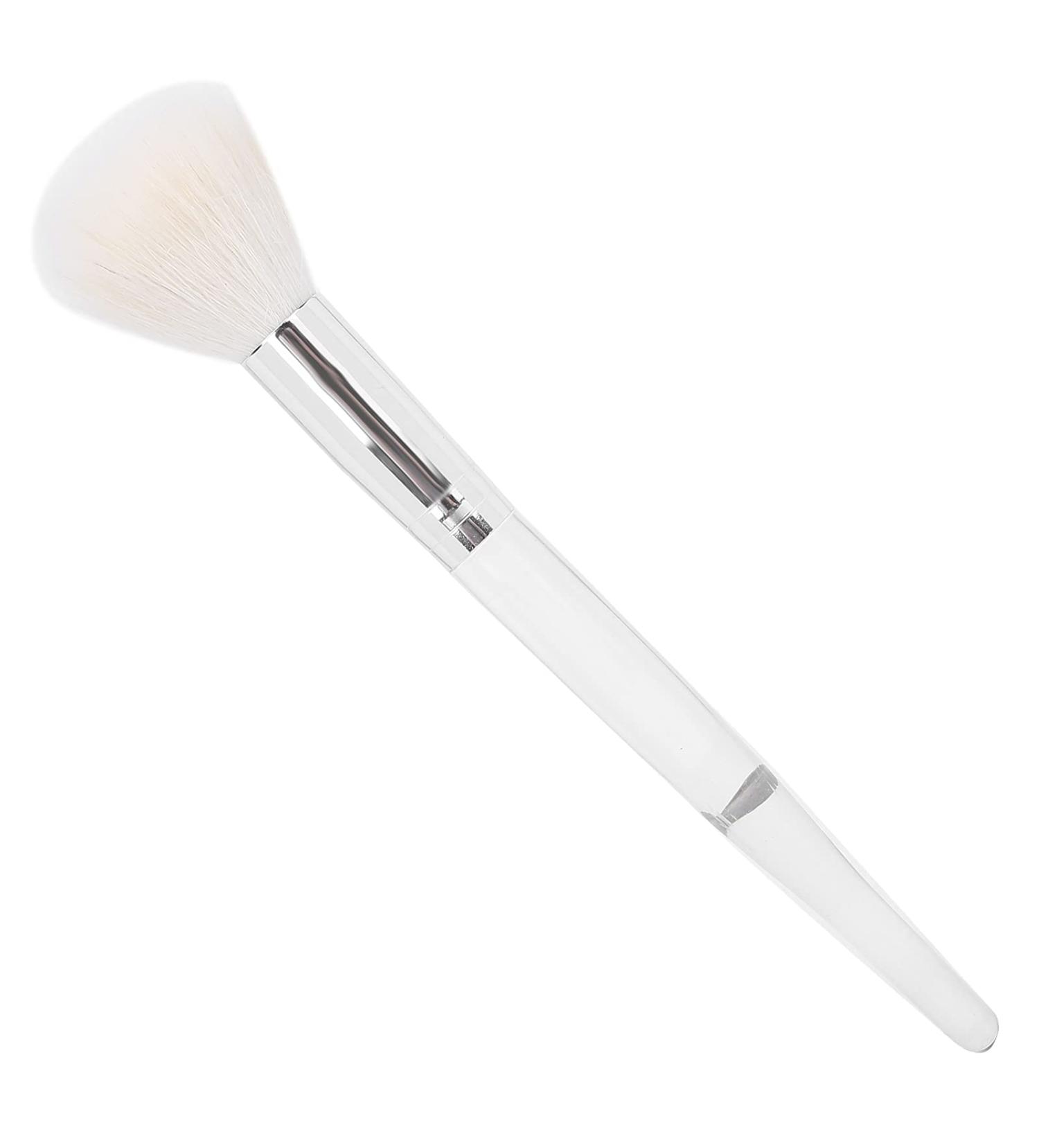 Verdant Touch Beauty Brush Wool Makeup Brush Plastic Handle Blush Highlighter Powder Cosmetics Brush Beauty Tool - Buy Online on GoSupps.com