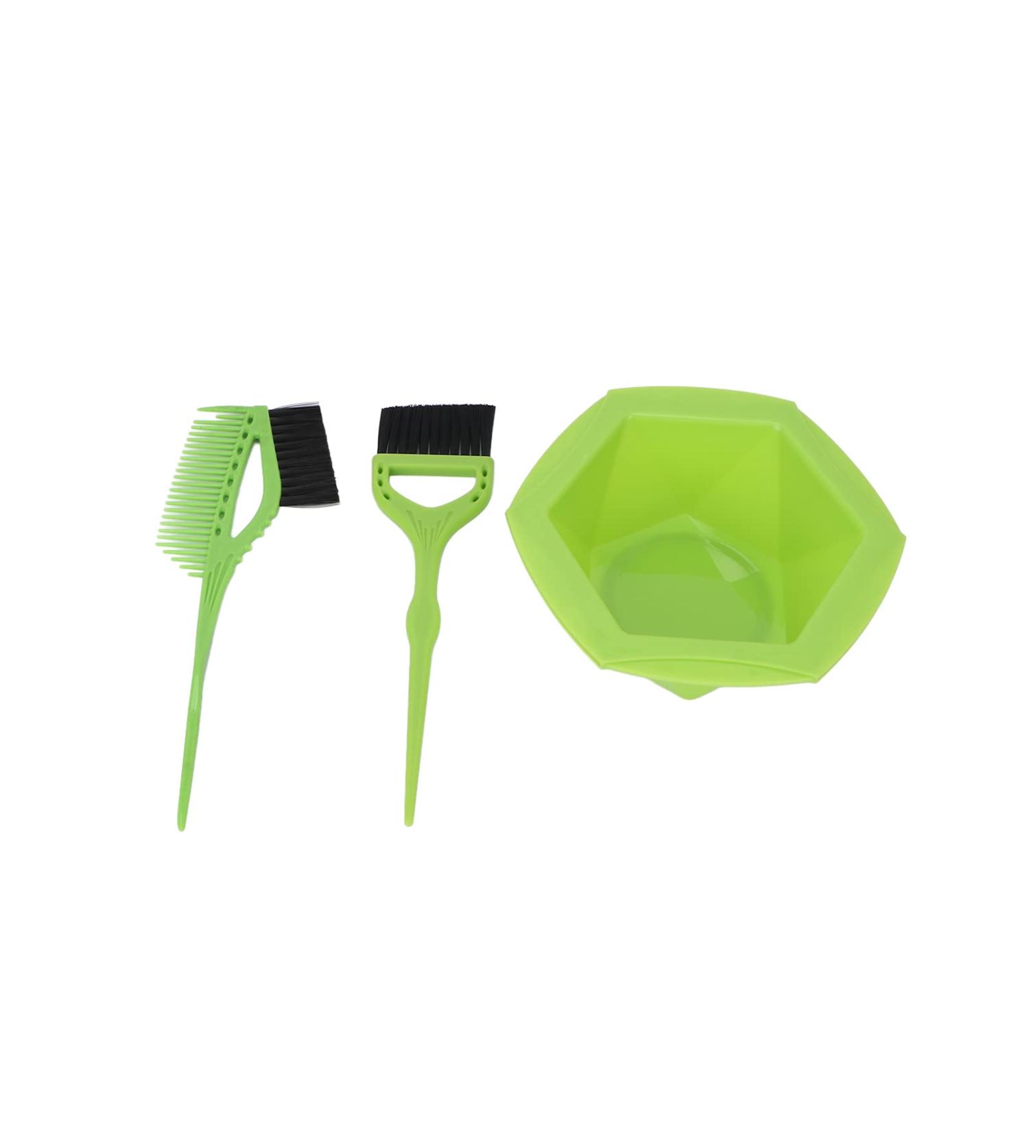 Hair Dye Color Brush And Bowl Set Professional Salon Hair Color Kit Color Bowl Brush Tool Mixing Bowl Kit Toning Comb Mixing Bowl Angled Comb And Brush Hair Color Tool Dye Applicator - Buy Online on GoSupps.com