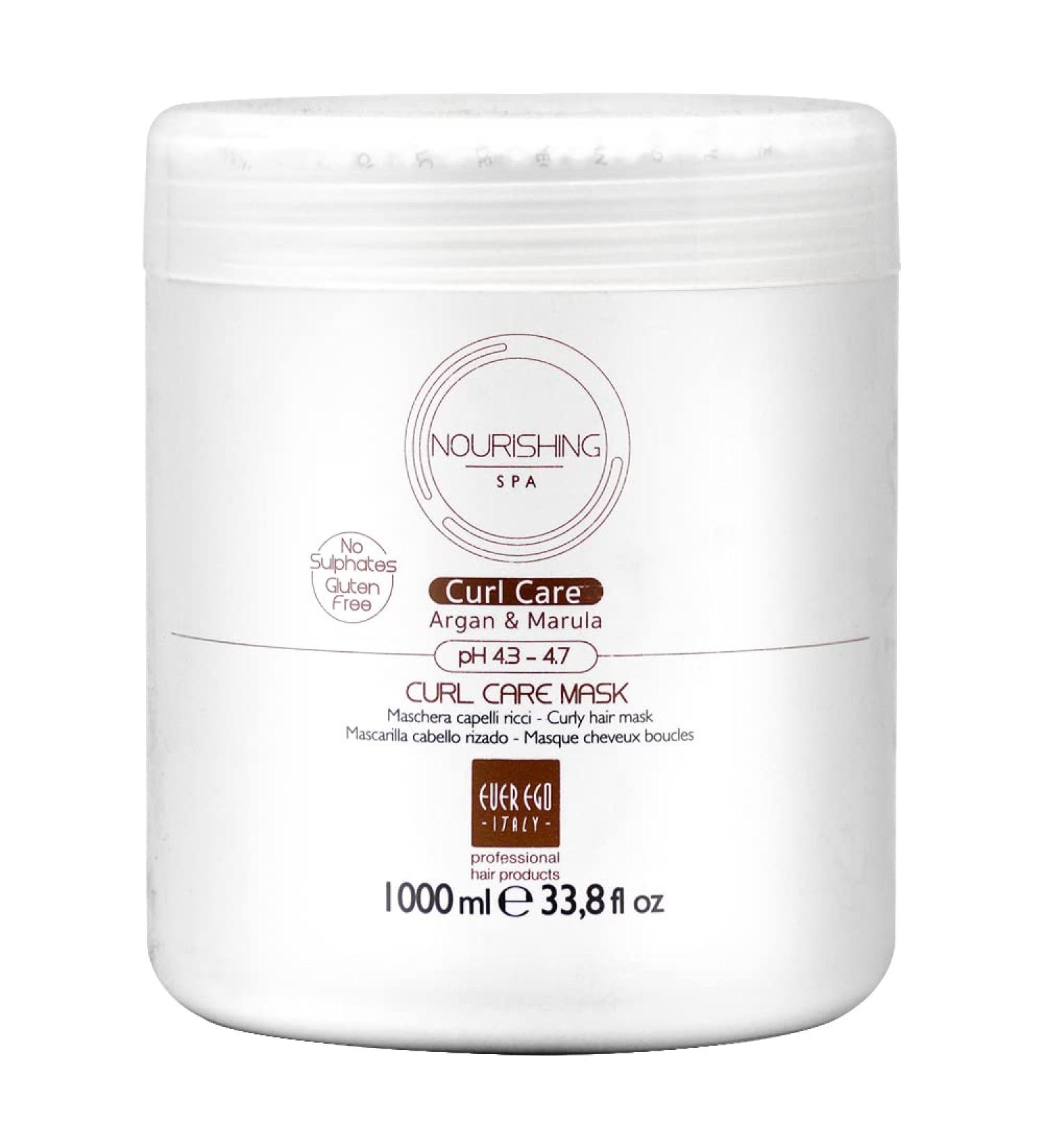 Ever Ego Curl Care Argan & Marula Mask 33.8oz