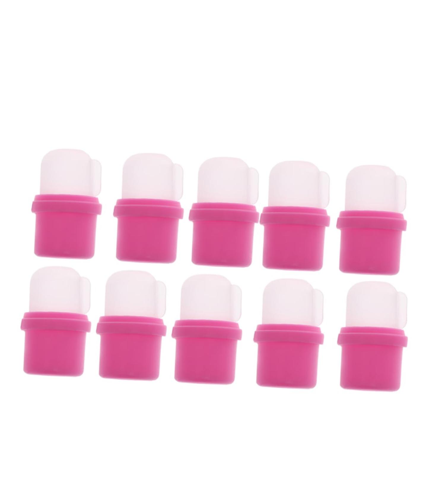 Couvre-ongles En Silicone Pour Dissoudre Vernis Ongles Lot De 10 Pi ces Taille Ajust e R utilisables Pour Manucure Maison Accessoires De Beaut  - Buy Online on GoSupps.com