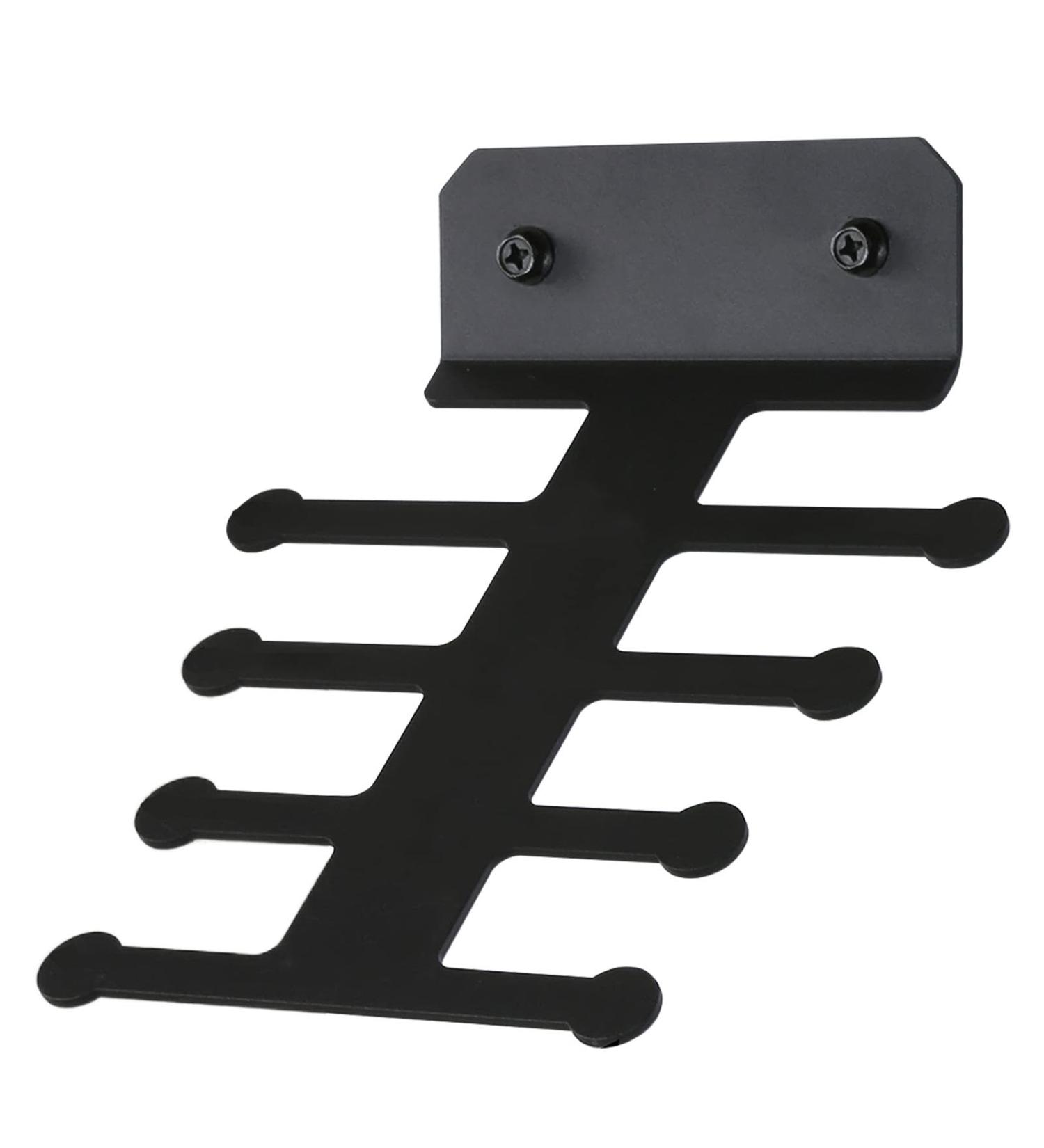 Shakven Resistance Rack Band Storage Hanger - Storage Rack For Home Gym - Multi-Purpose Storage Rack Home Gym Storage Fishbone Design For Foam Rollers Chains Weight Belts Tools - Buy Online on GoSupps.com