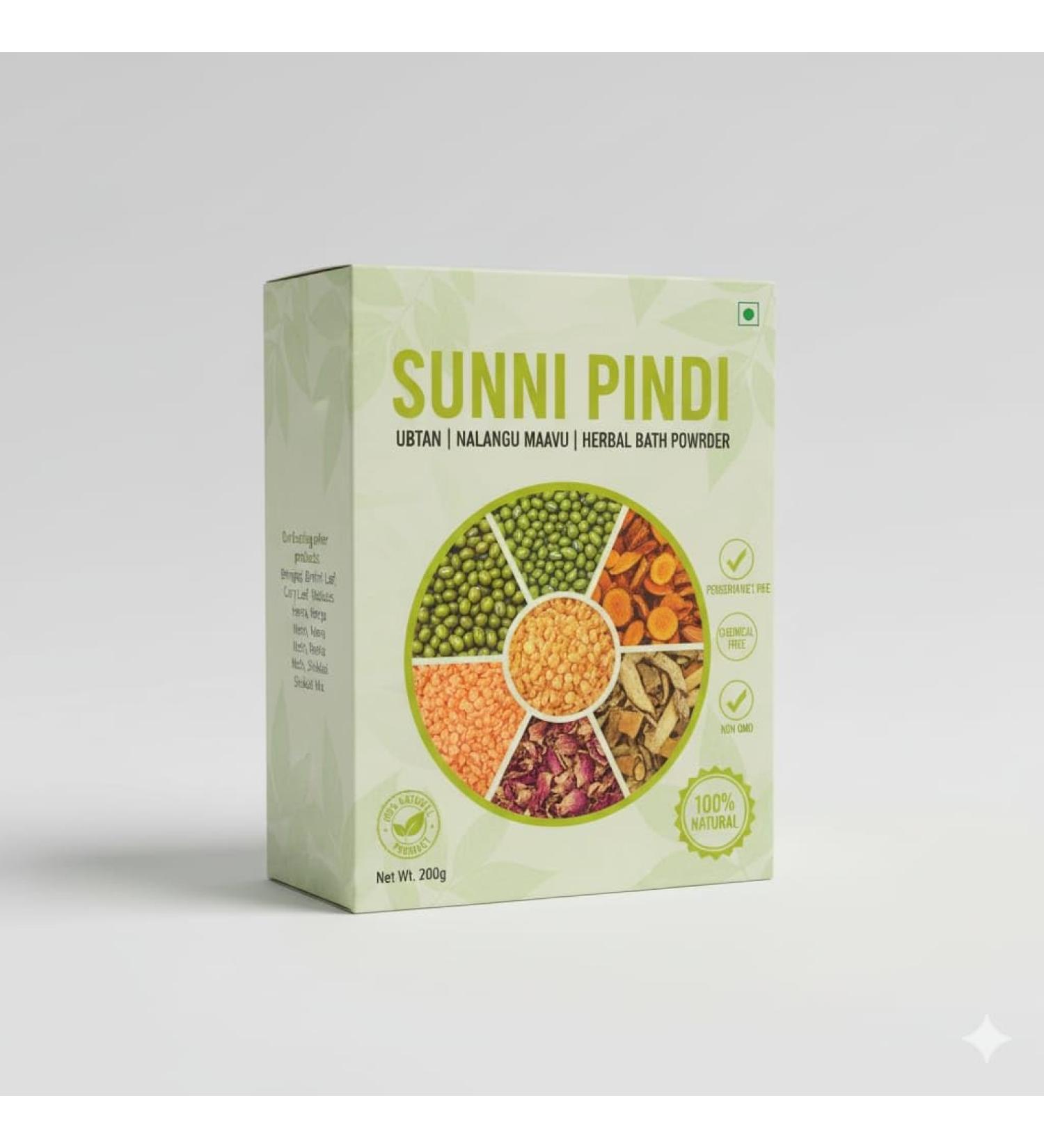 Natural Care From Nature Sunnipindi Herbal Bath Powder Ubtan Body Scrub Face Pack - Tan Reduce - Ancient Ayurvedic - Enrich With Herbs 200 G (Pack Of 1) - Buy Online on GoSupps.com