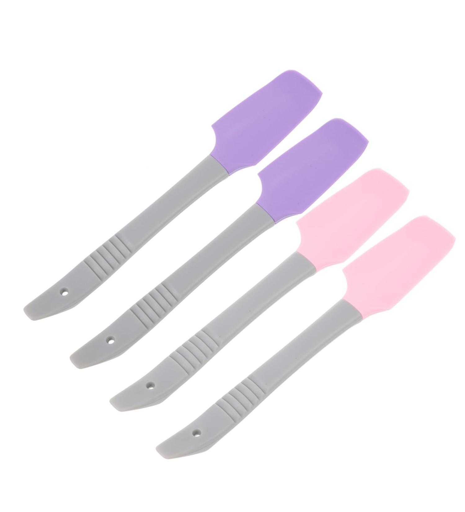 4 Pack Wood Wax Applicator Spatulas - Facial Skin Care & Hair Removal Tools - Buy Online on GoSupps.com